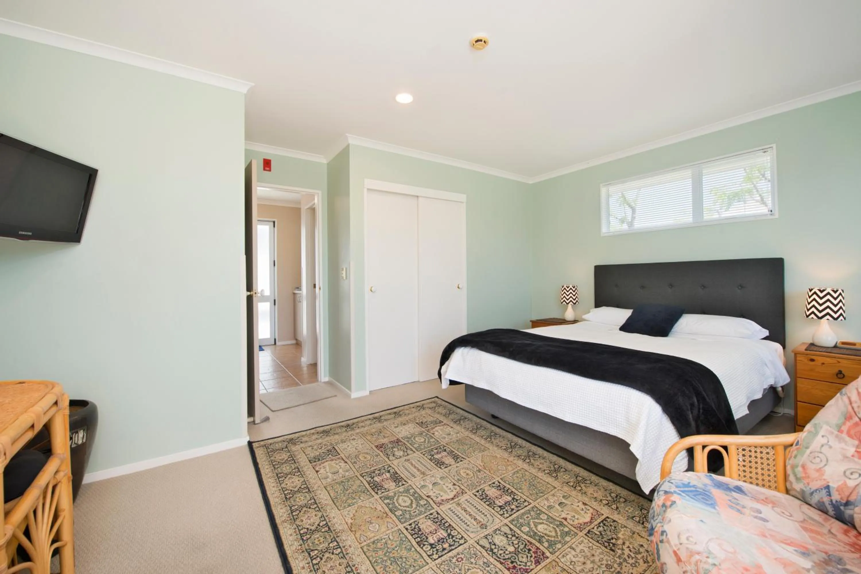 Bed in Waimarie on Riverside Motel & Apartments