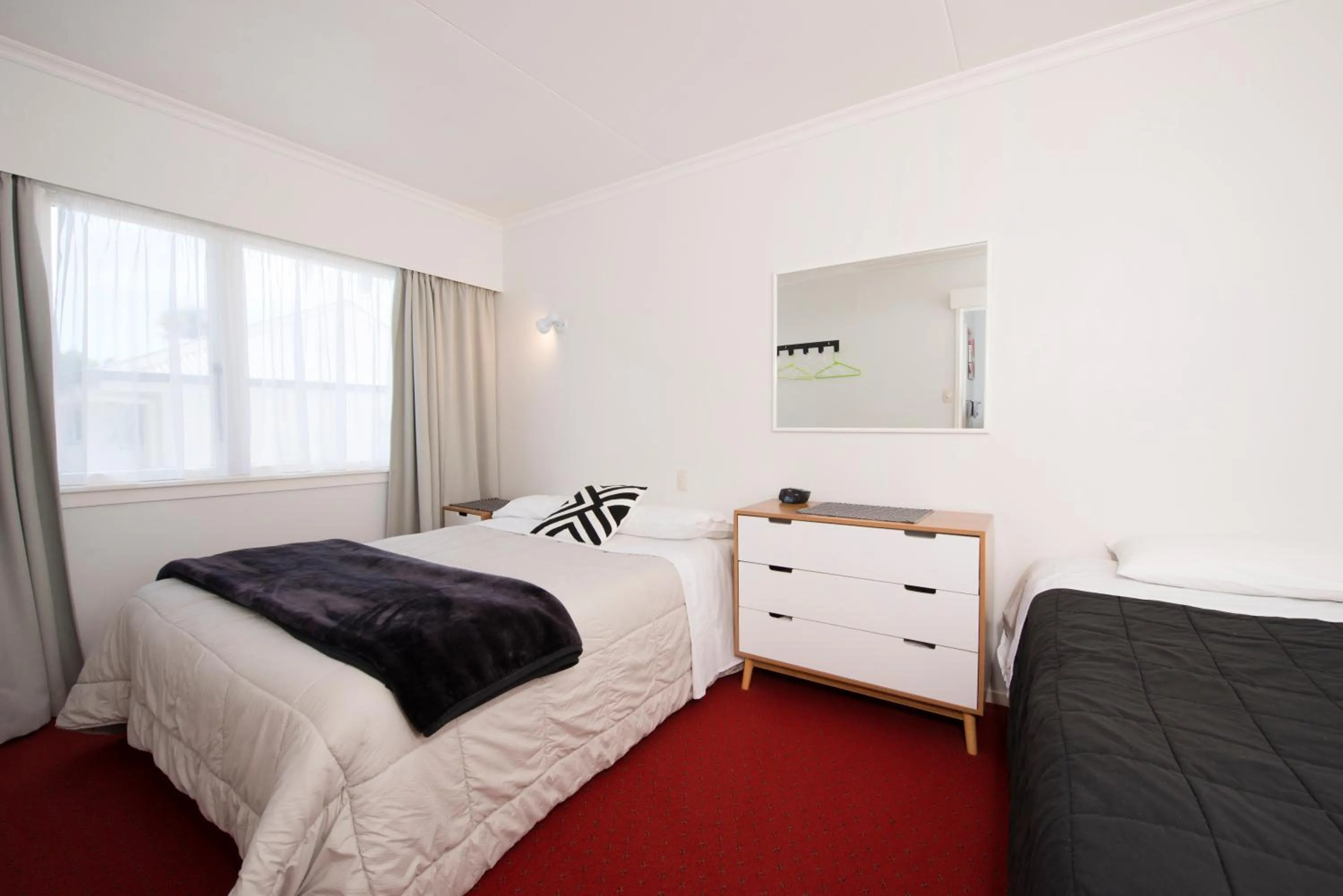 Bed in Waimarie on Riverside Motel & Apartments