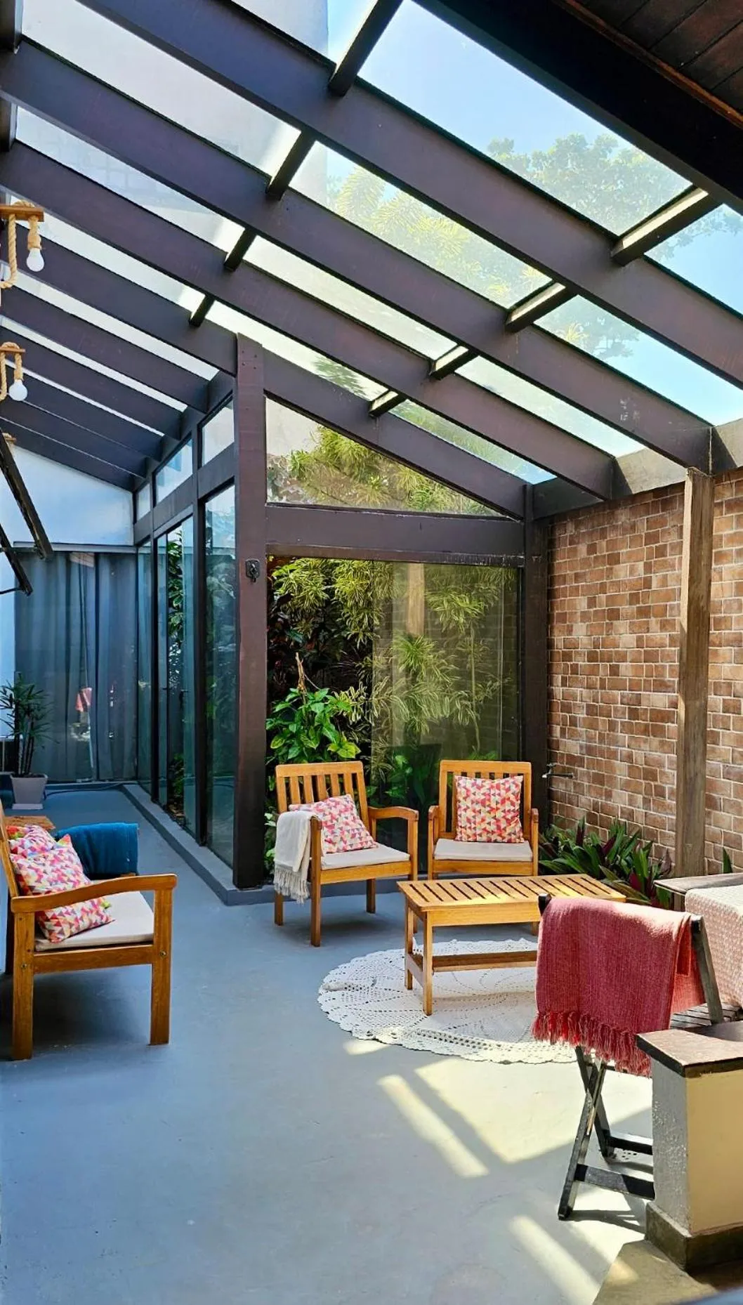 Patio in Beach Guest House - GMT