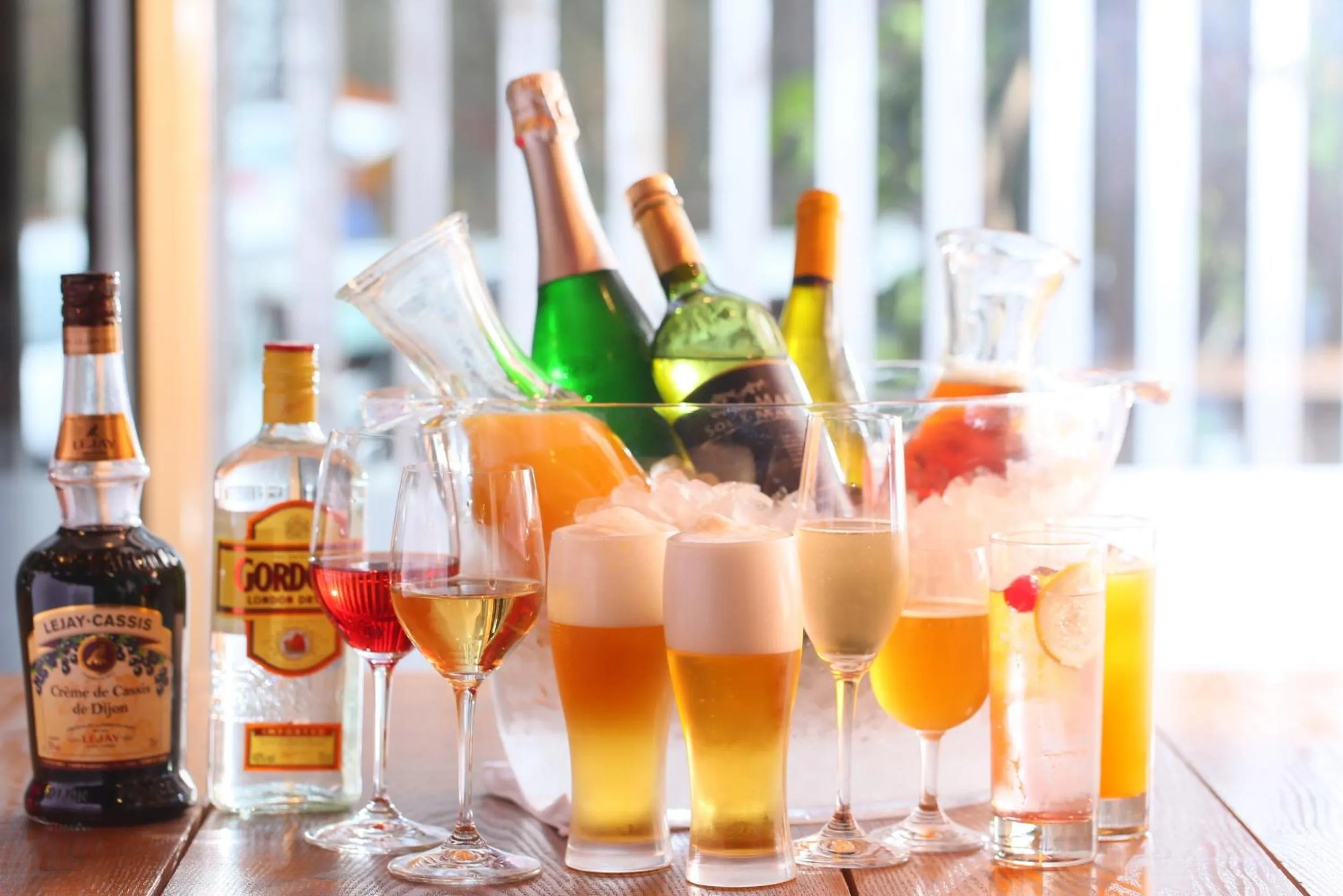 Alcoholic drinks in Nasu Ichiya Hotel