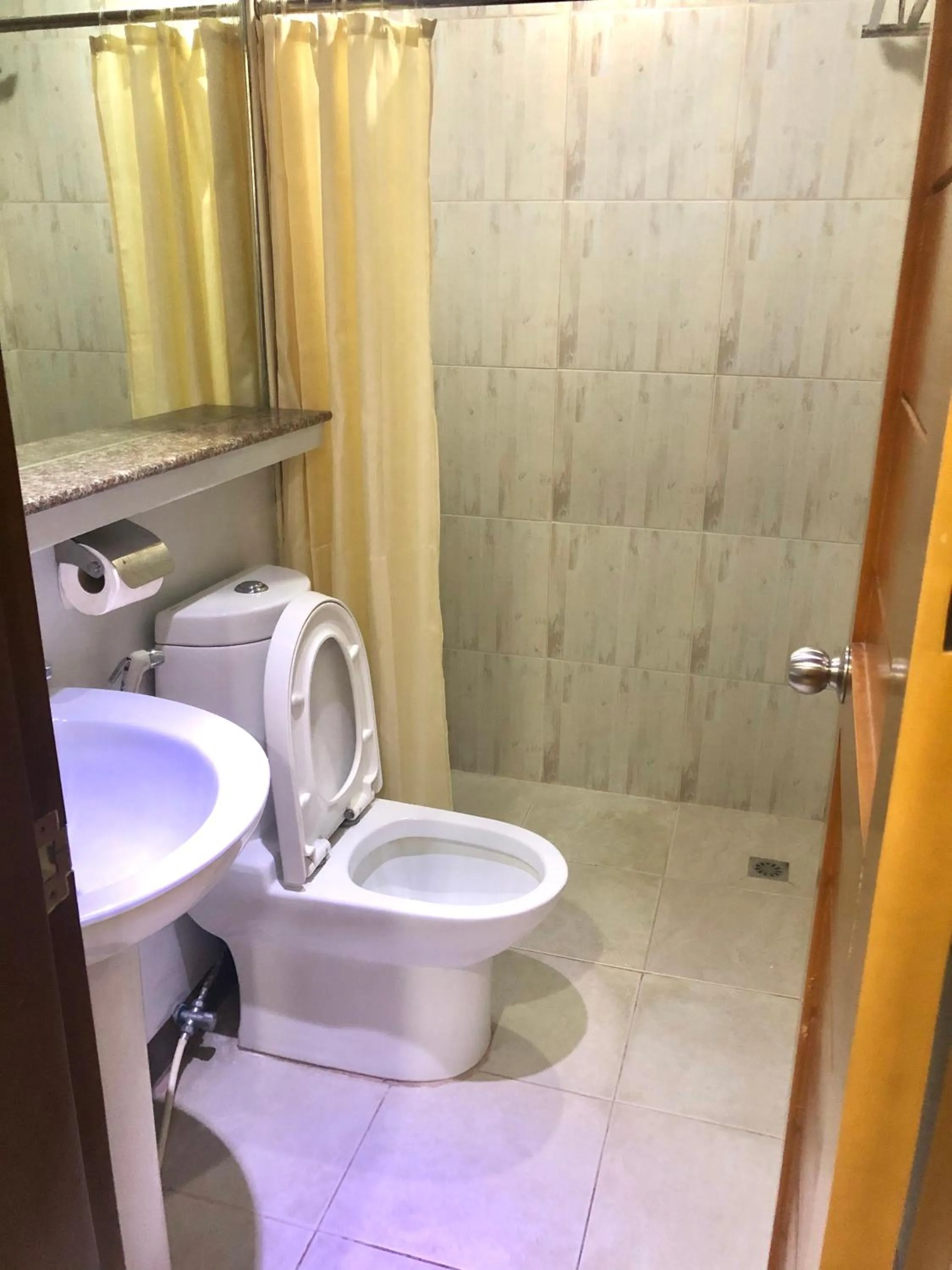 Toilet in Delle Suites