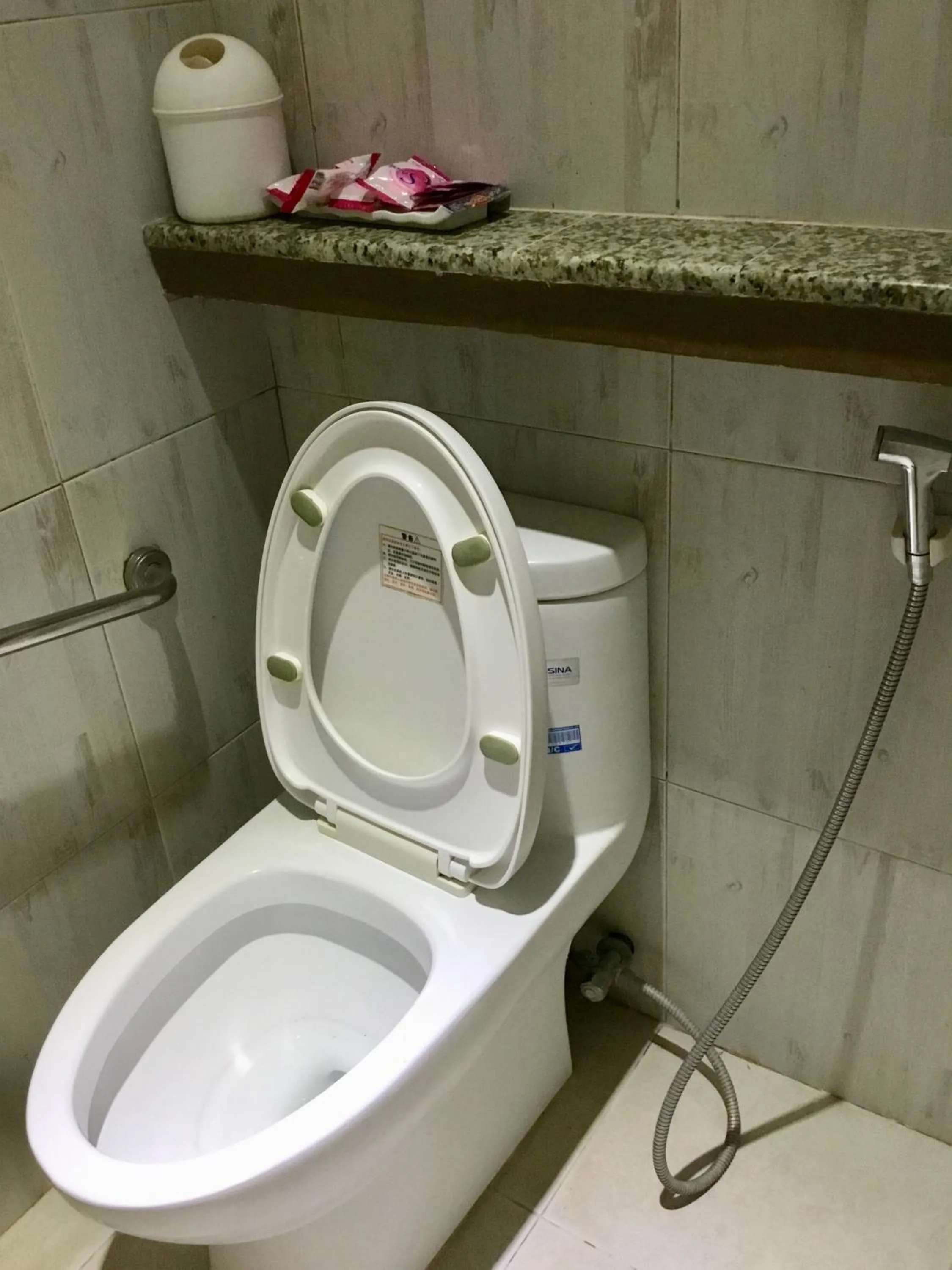 Toilet in Delle Suites