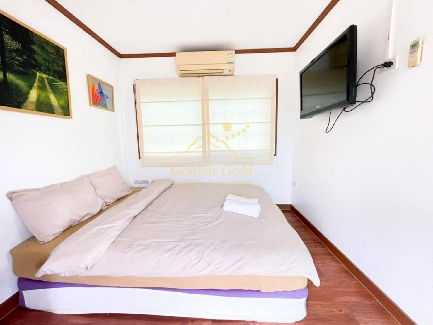 Bed in Goldengold (Khaoyai) Resort & Spa