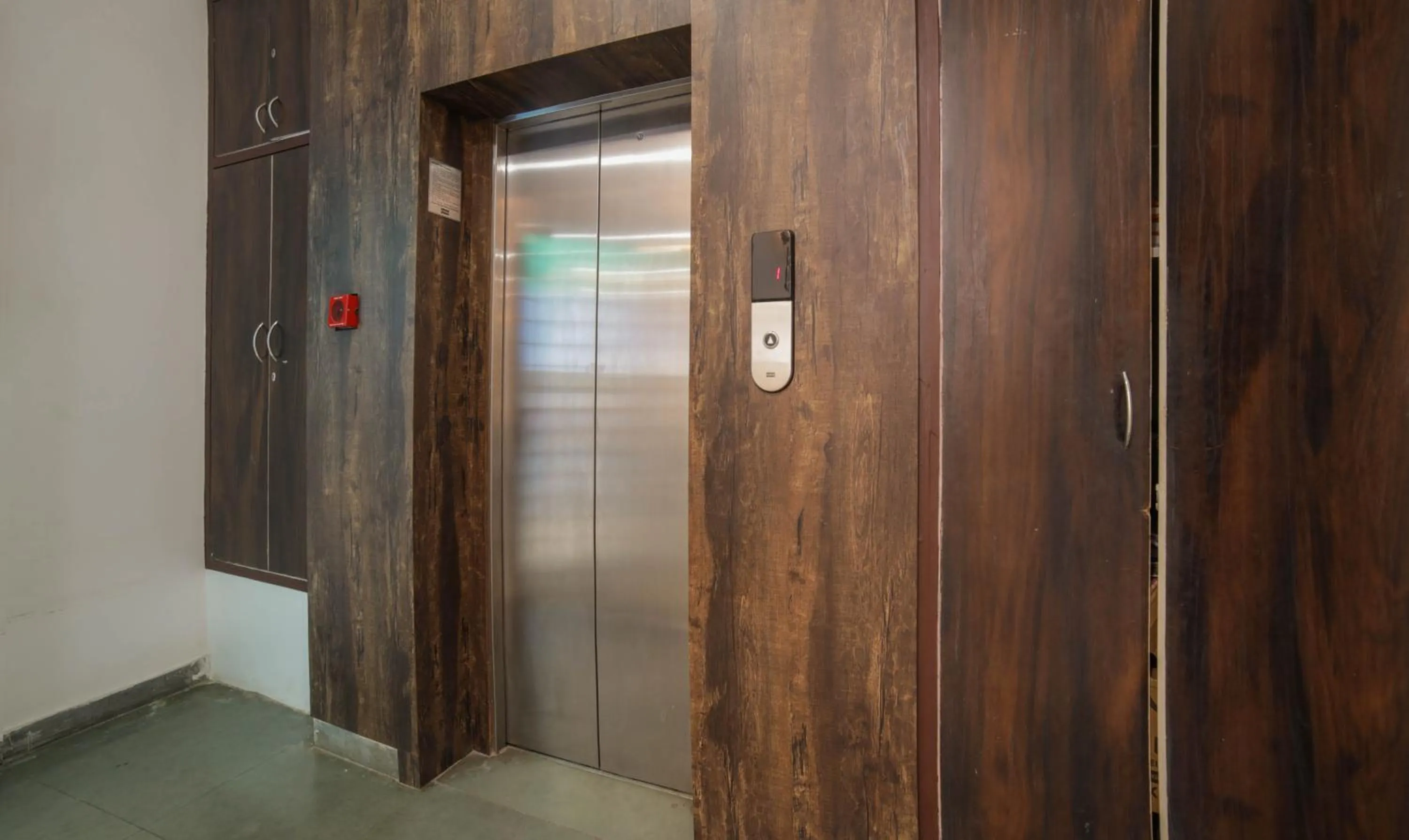 elevator in Treebo Ivory House