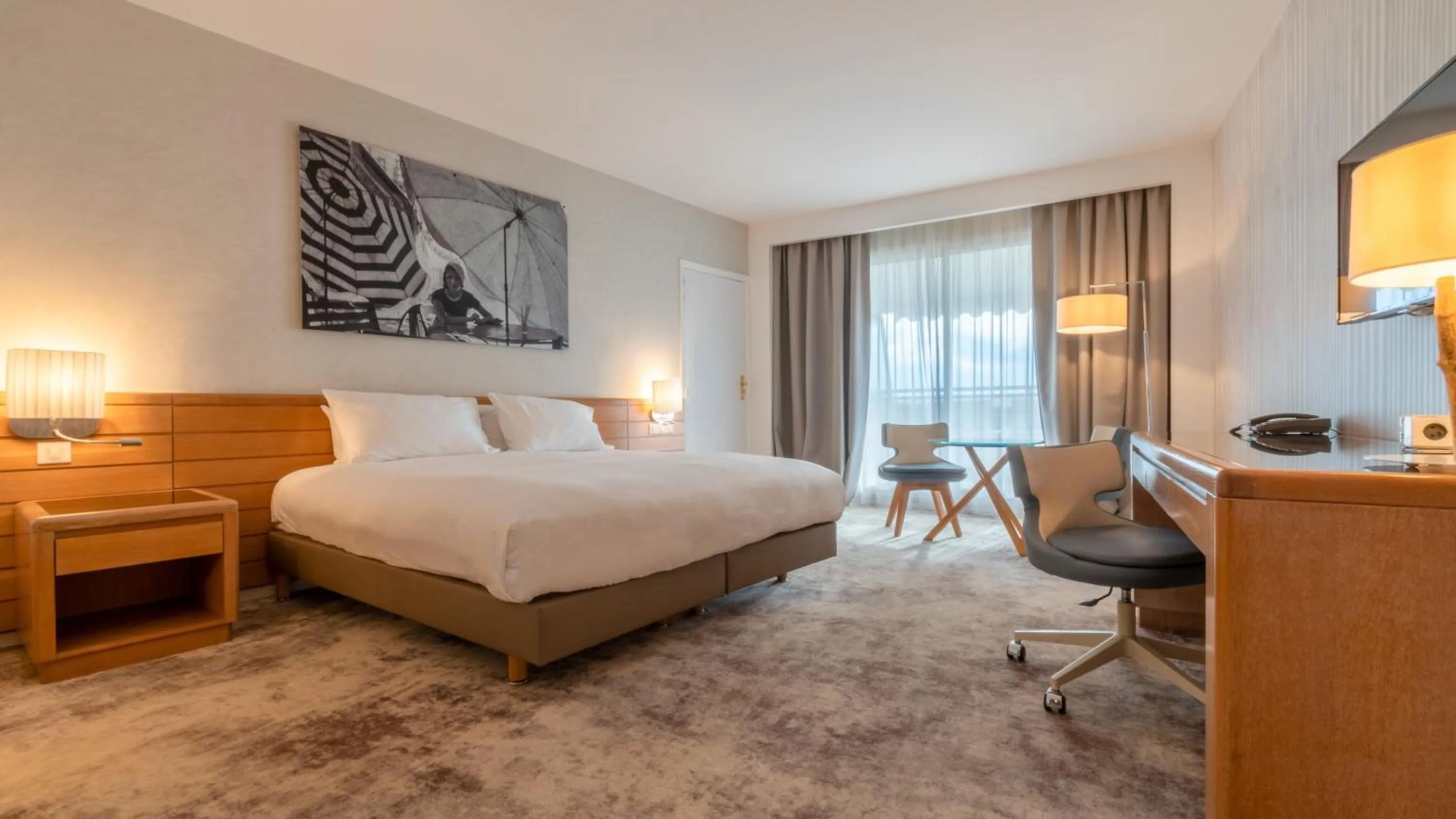 Photo of the whole room, Bed in Holiday Inn Nice - Port St Laurent by IHG