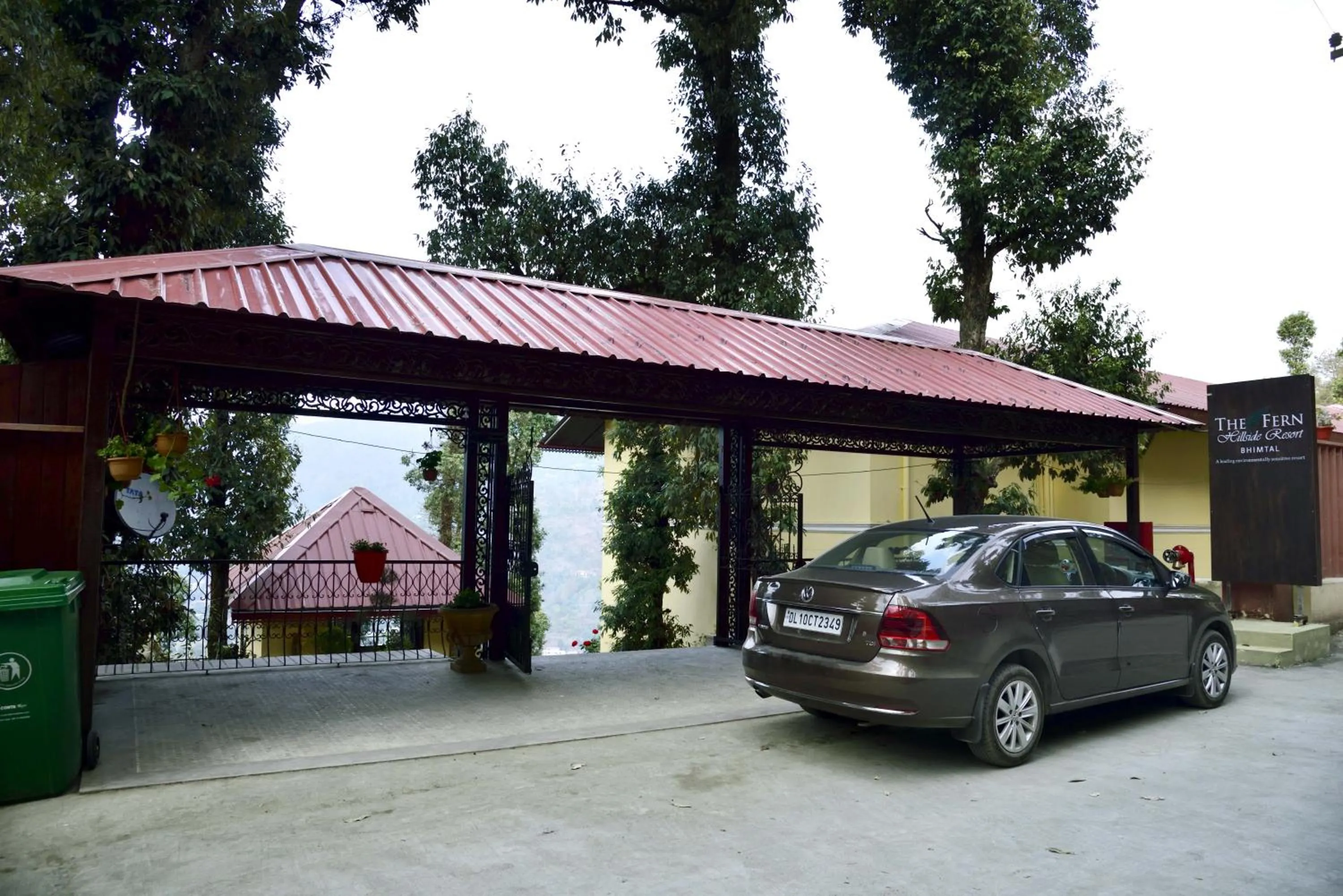 Facade/entrance in The Fern Hillside Resort Bhimtal