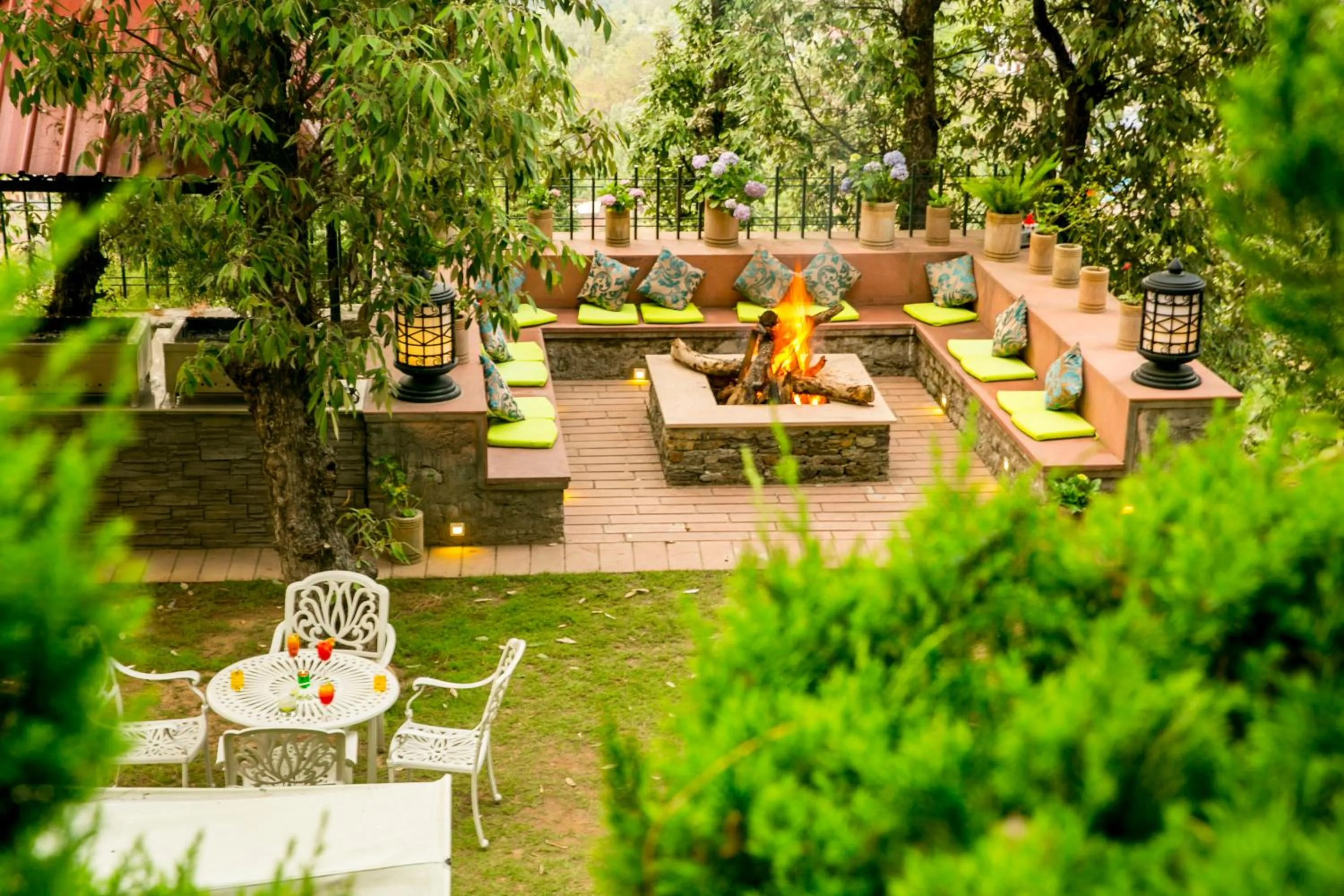 Garden in The Fern Hillside Resort Bhimtal
