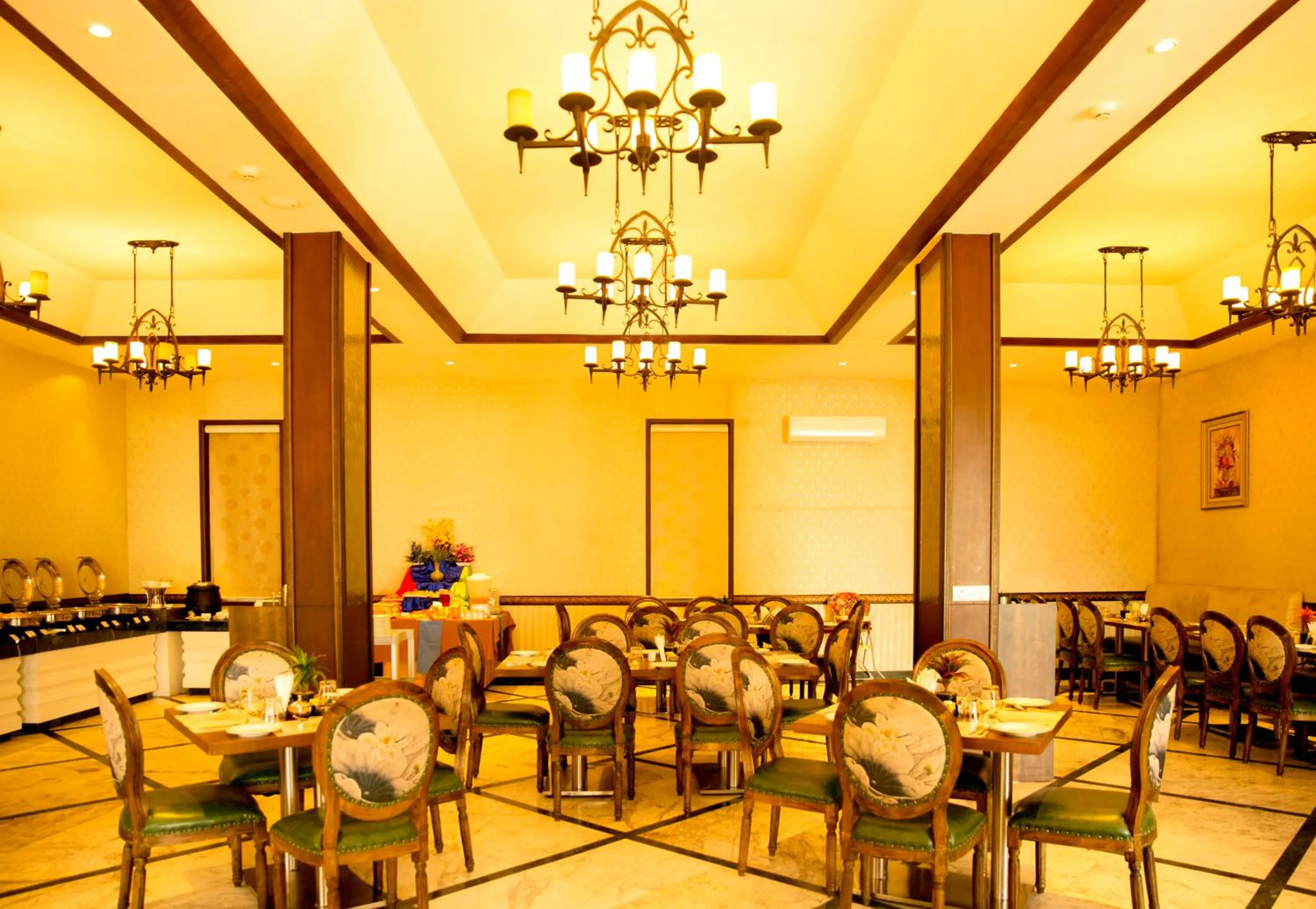 Restaurant/places to eat in The Fern Hillside Resort Bhimtal