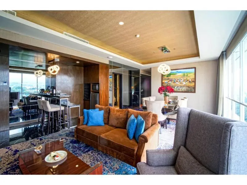 Living room in Aston Pasteur