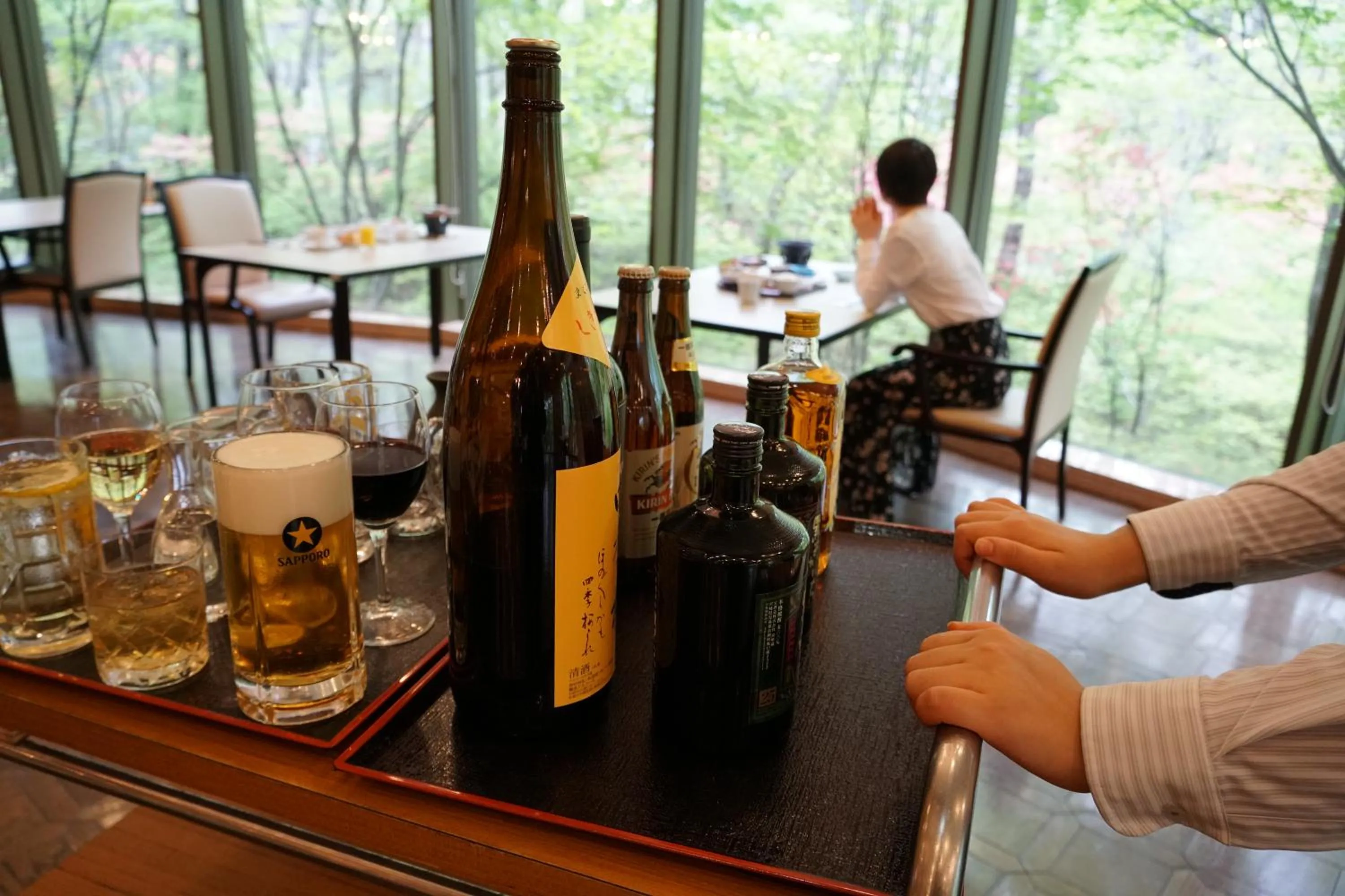 Alcoholic drinks in Blancvert Nasu Onsen Hotel