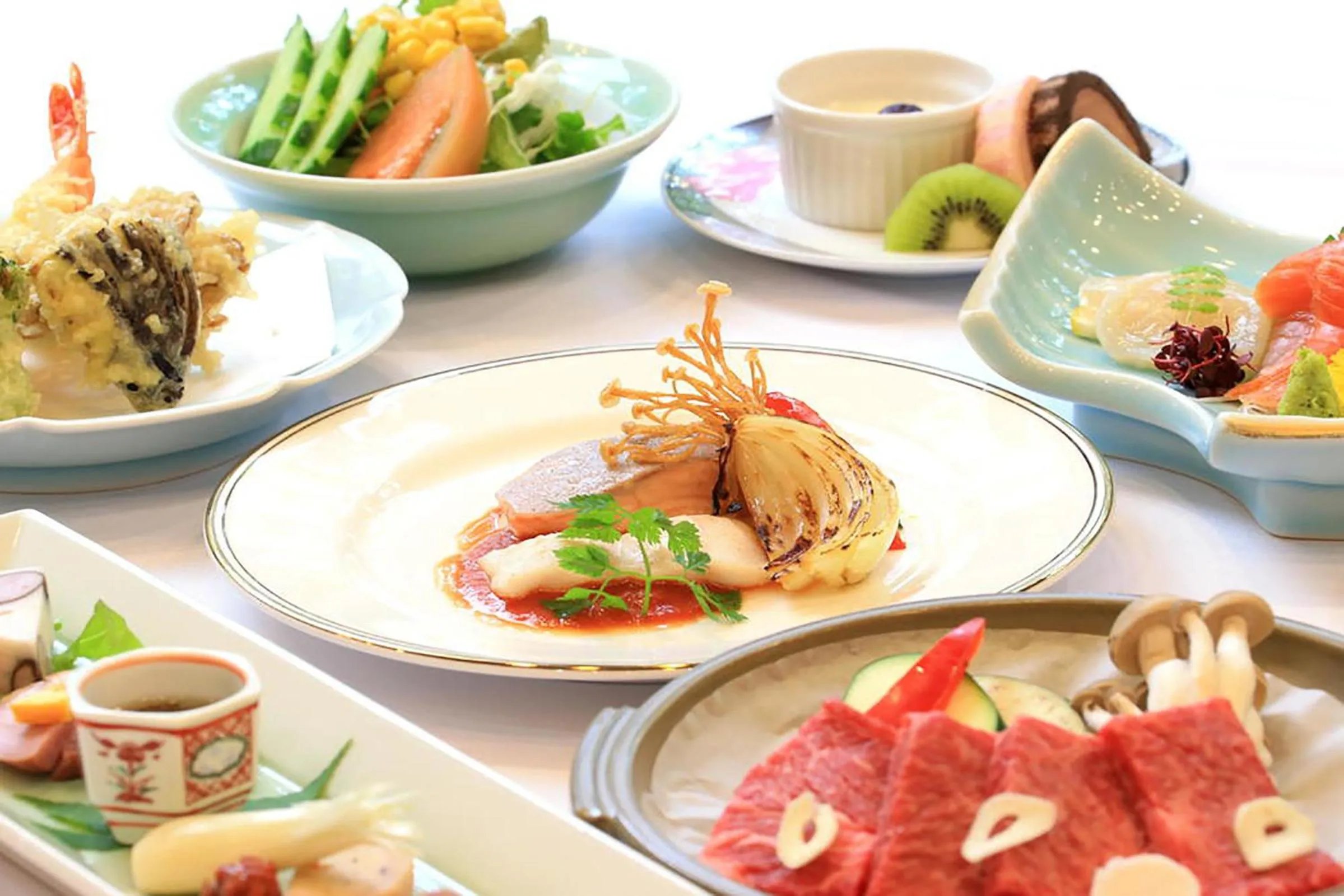 Food close-up in Blancvert Nasu Onsen Hotel