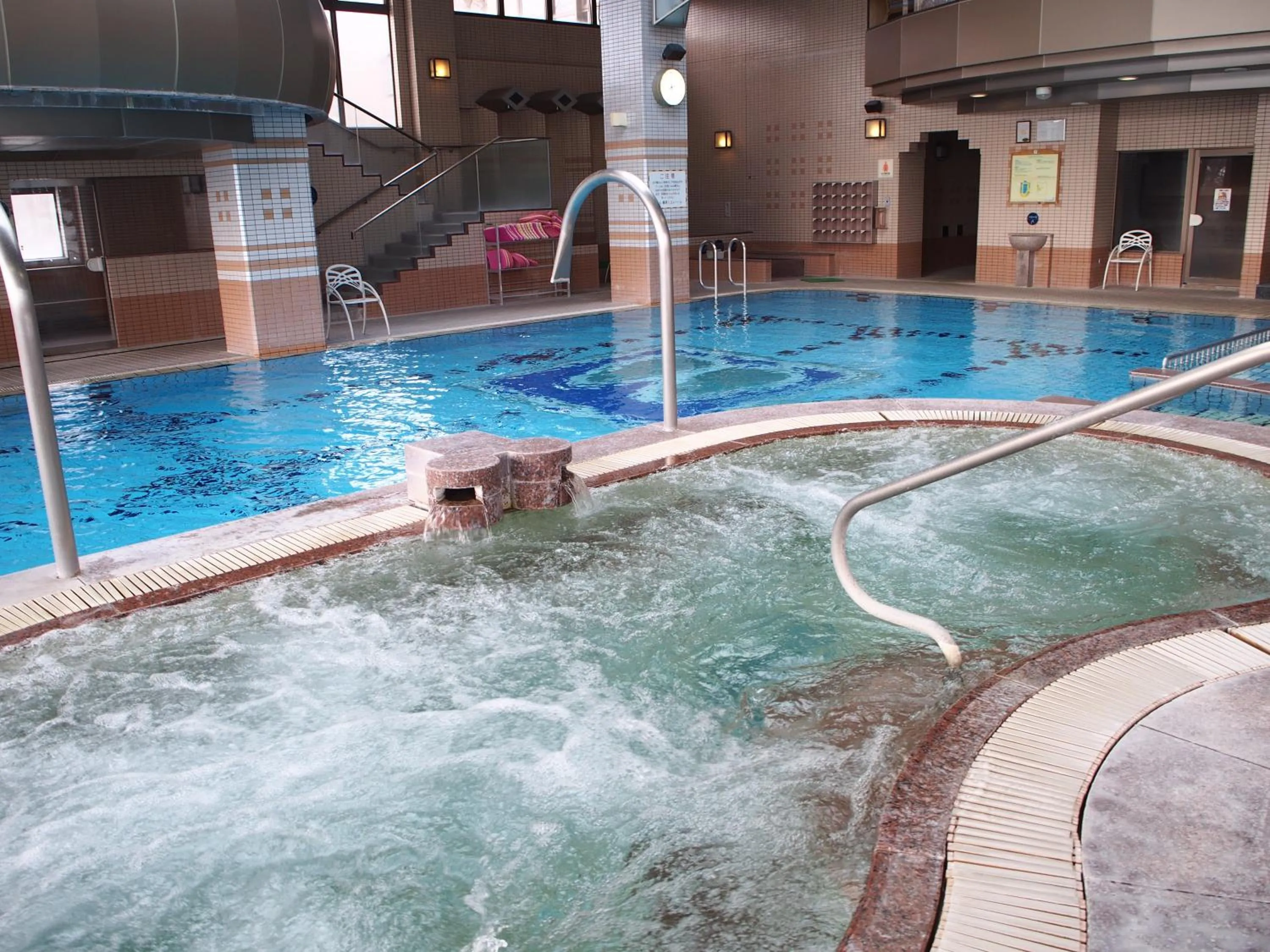 Swimming pool in Blancvert Nasu Onsen Hotel