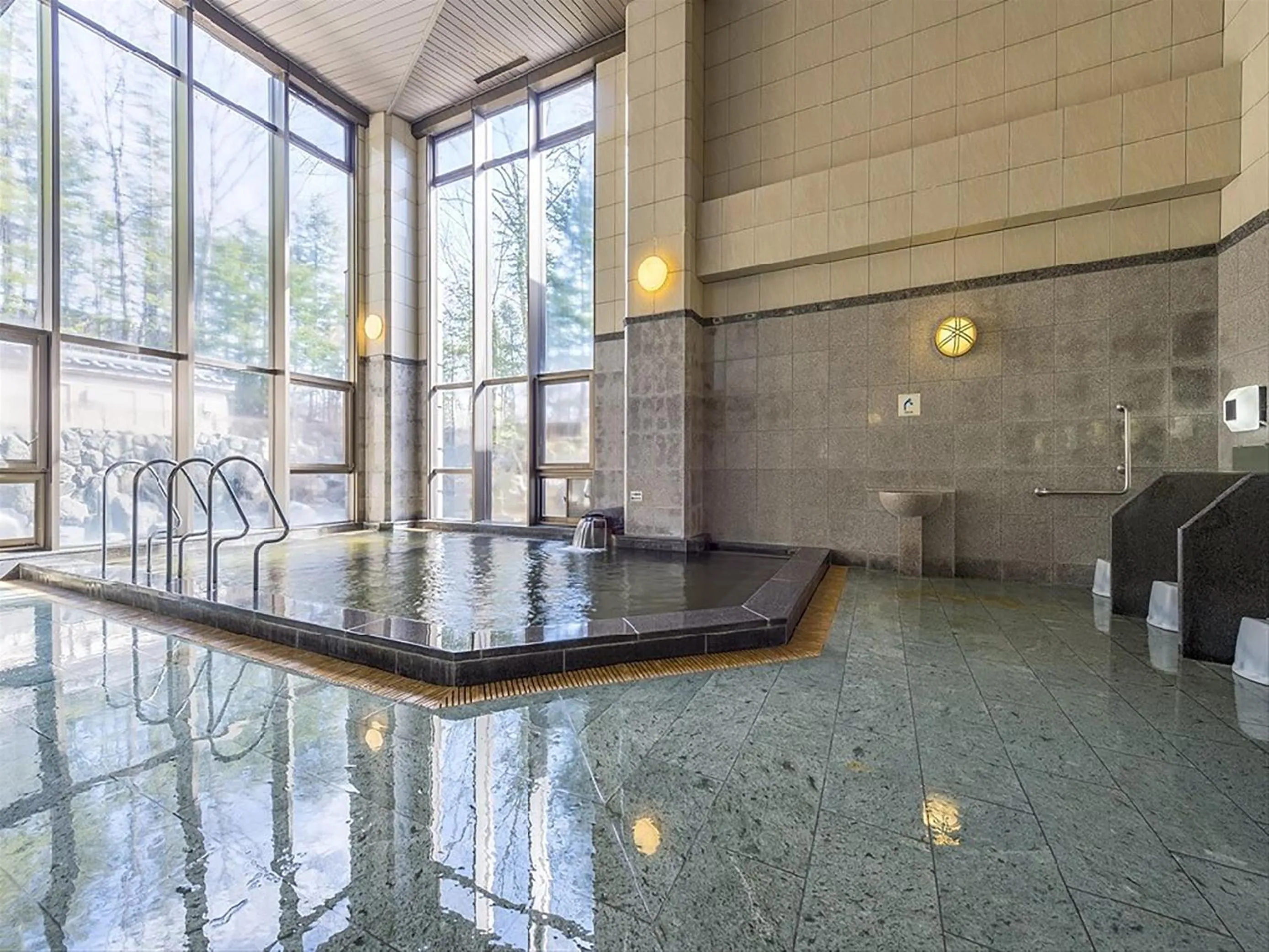 Decorative detail in Blancvert Nasu Onsen Hotel