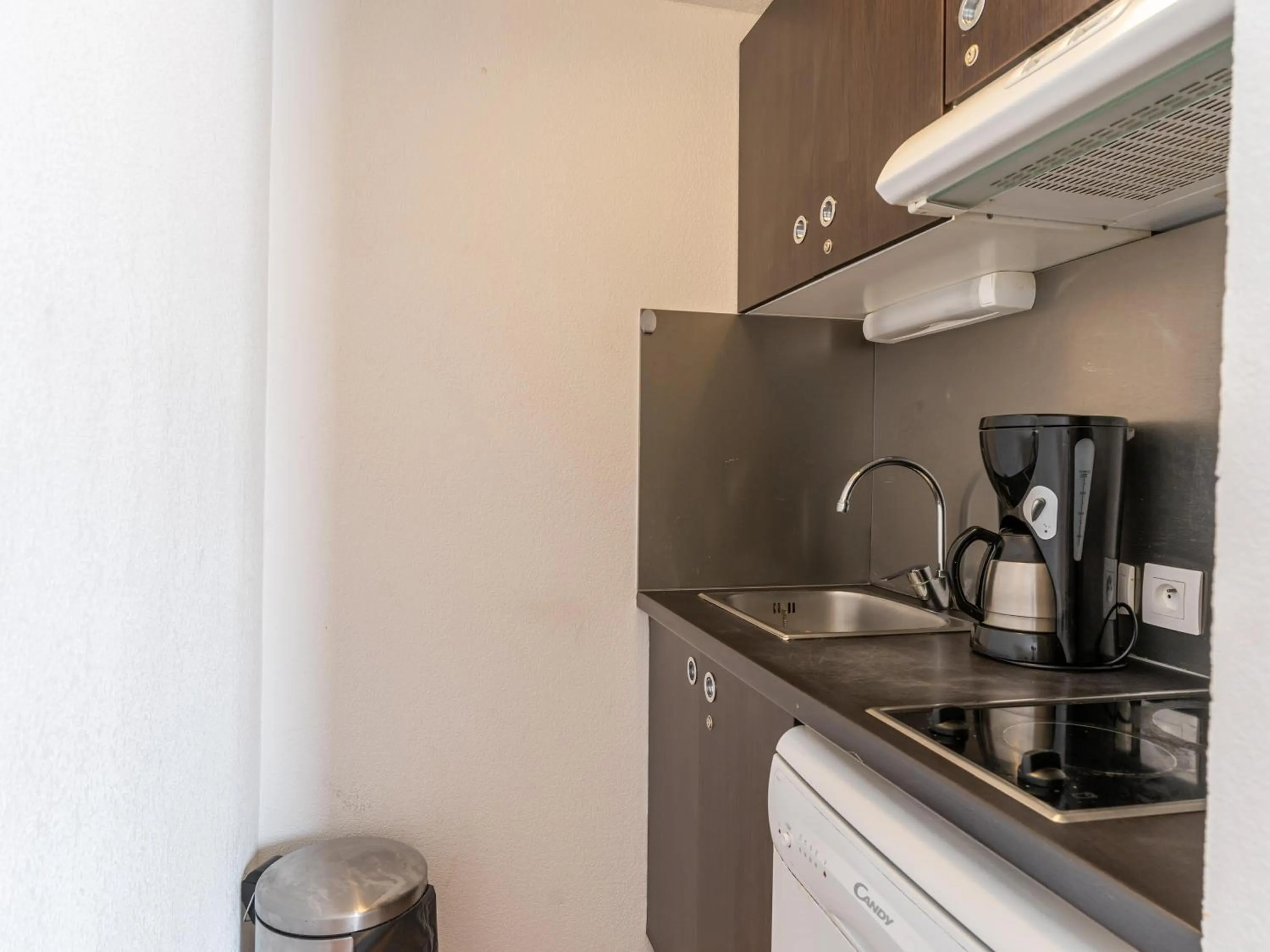 Kitchen or kitchenette in Vacancéole - Résidence L'Ile d'Or