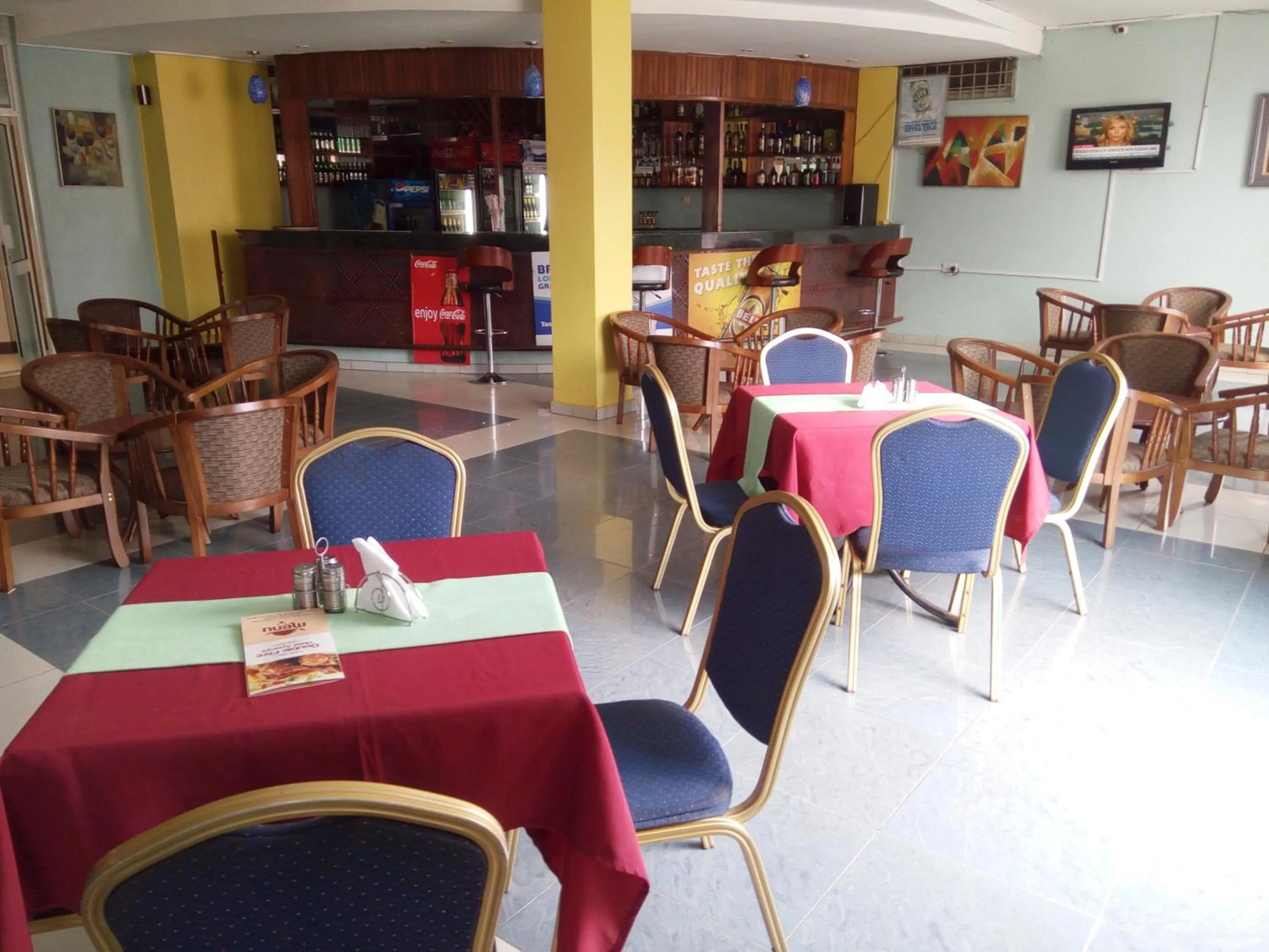 Restaurant/places to eat in Aponye Hotel Kampala
