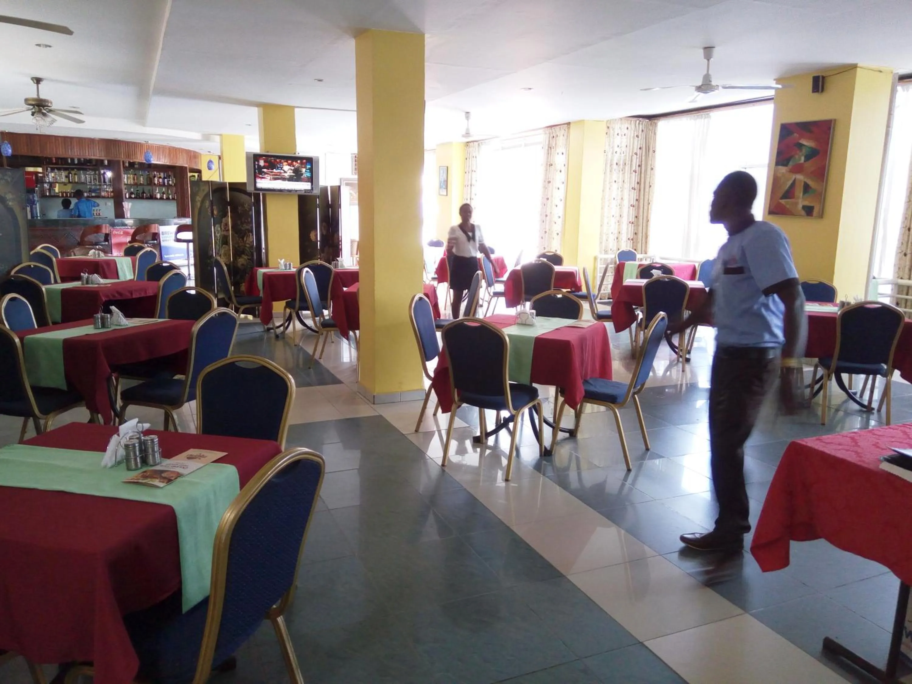 Restaurant/places to eat in Aponye Hotel Kampala