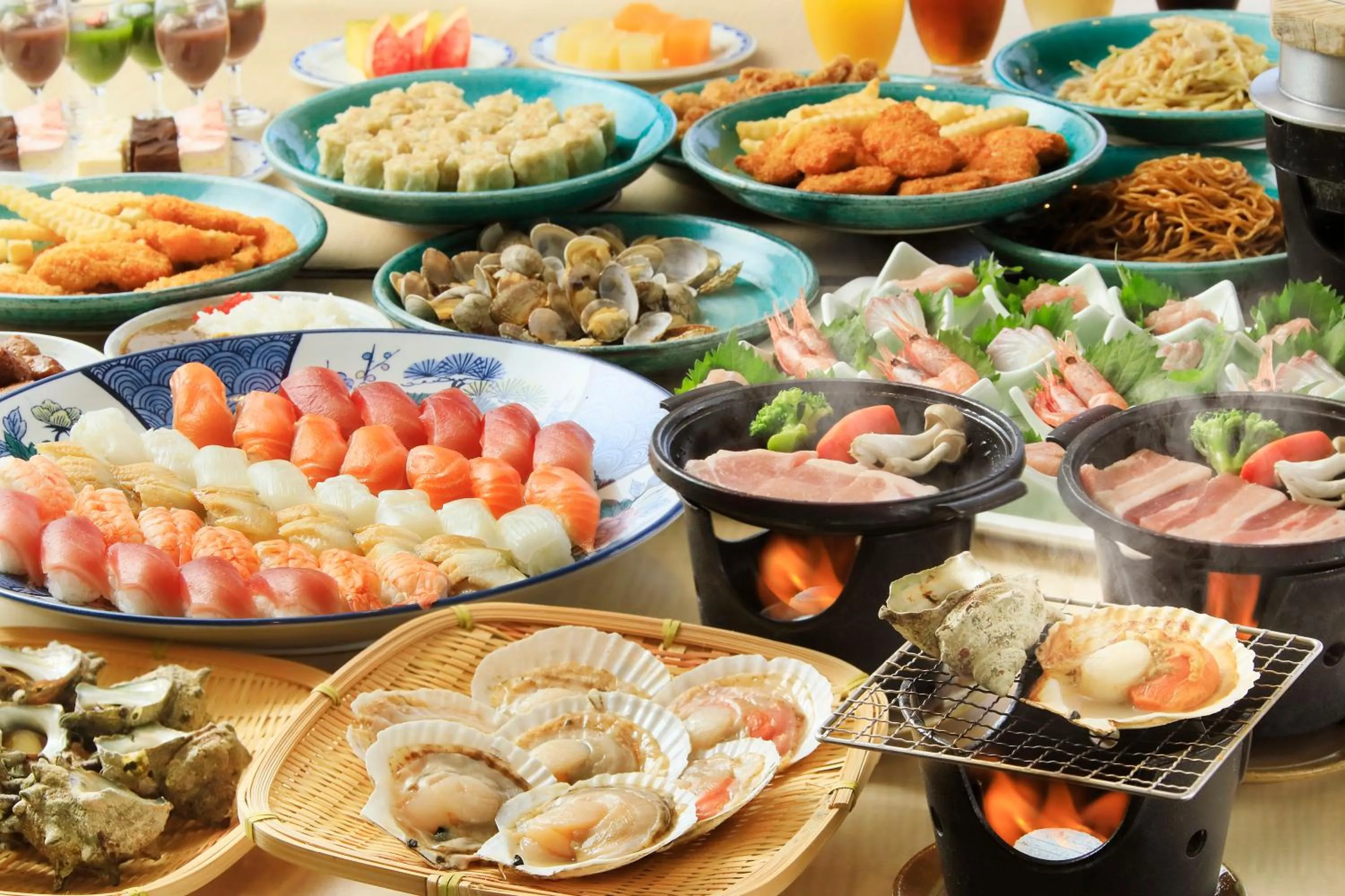 Dinner in Boso Shirahama Umisato Hotel