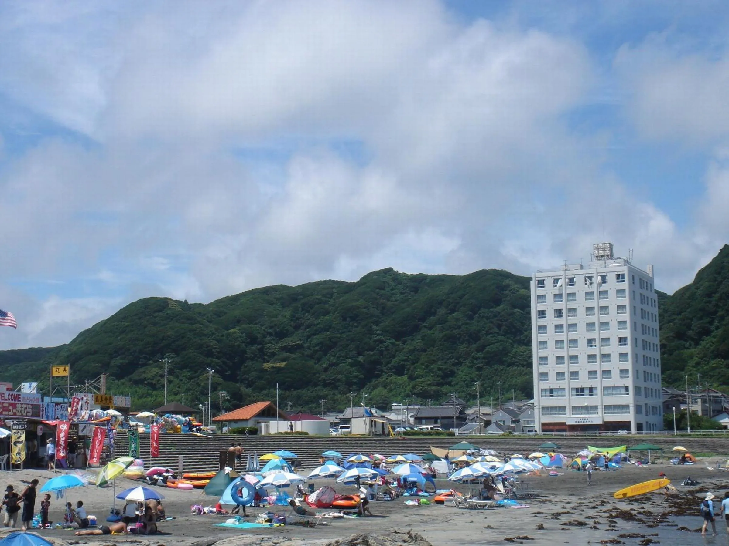 Facade/entrance in Boso Shirahama Umisato Hotel