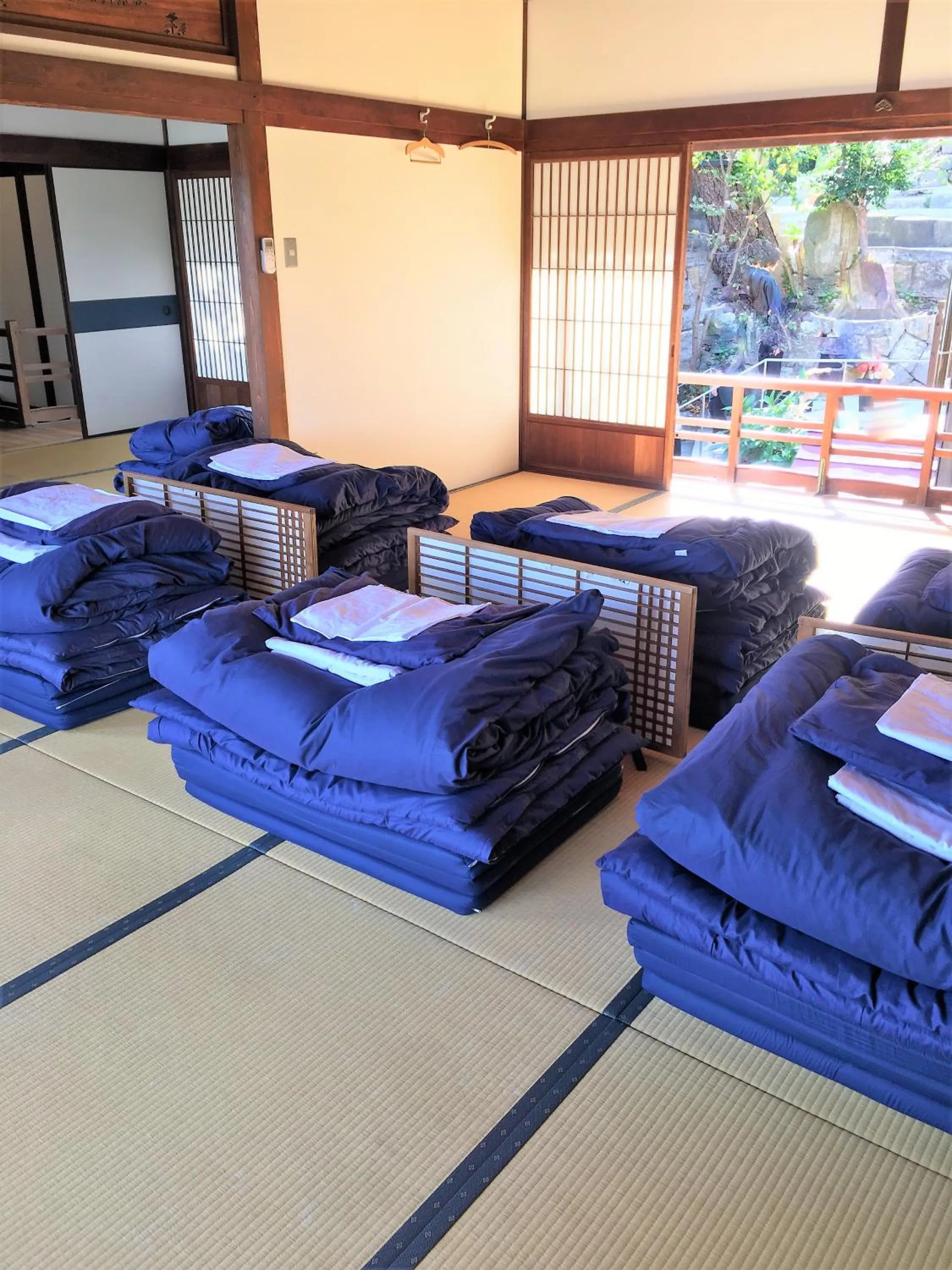 Bed in Onomichi Guest House Miharashi-tei