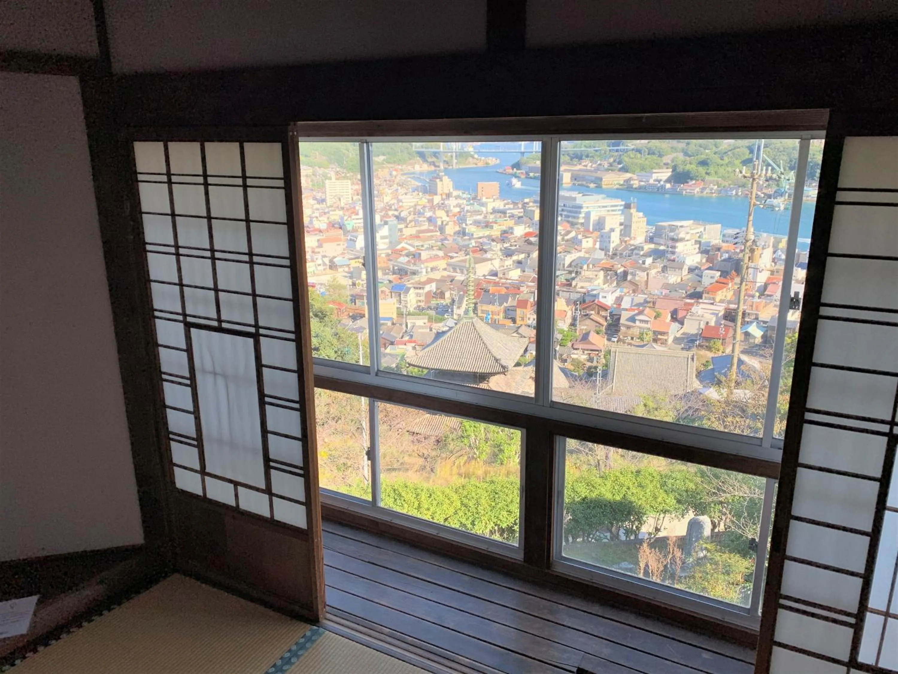 Landmark view in Onomichi Guest House Miharashi-tei