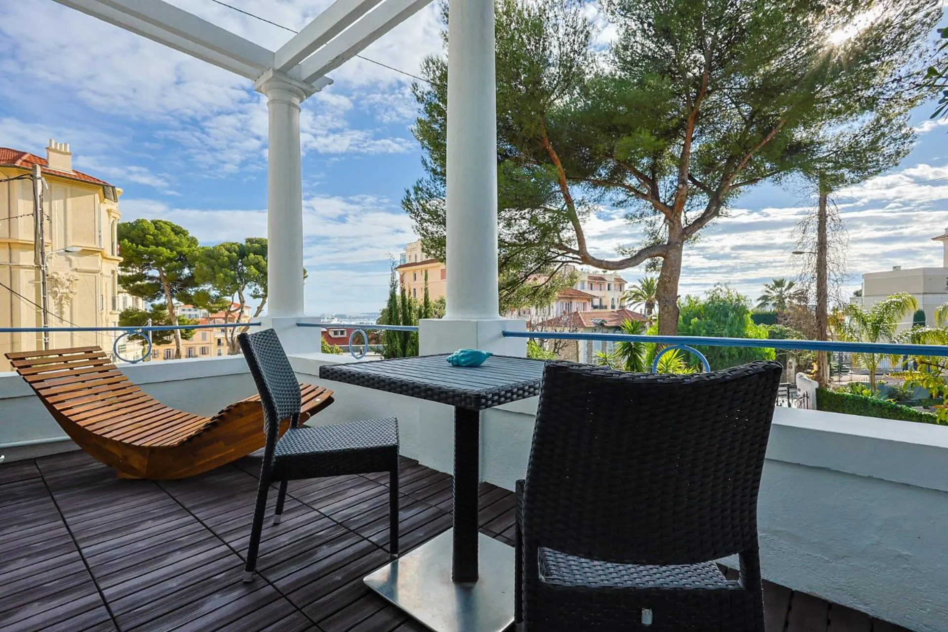 Balcony/Terrace in Hotel Albert 1er