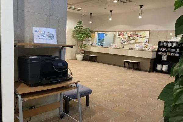 Lobby or reception in AkishimaStationHotel TOKYO