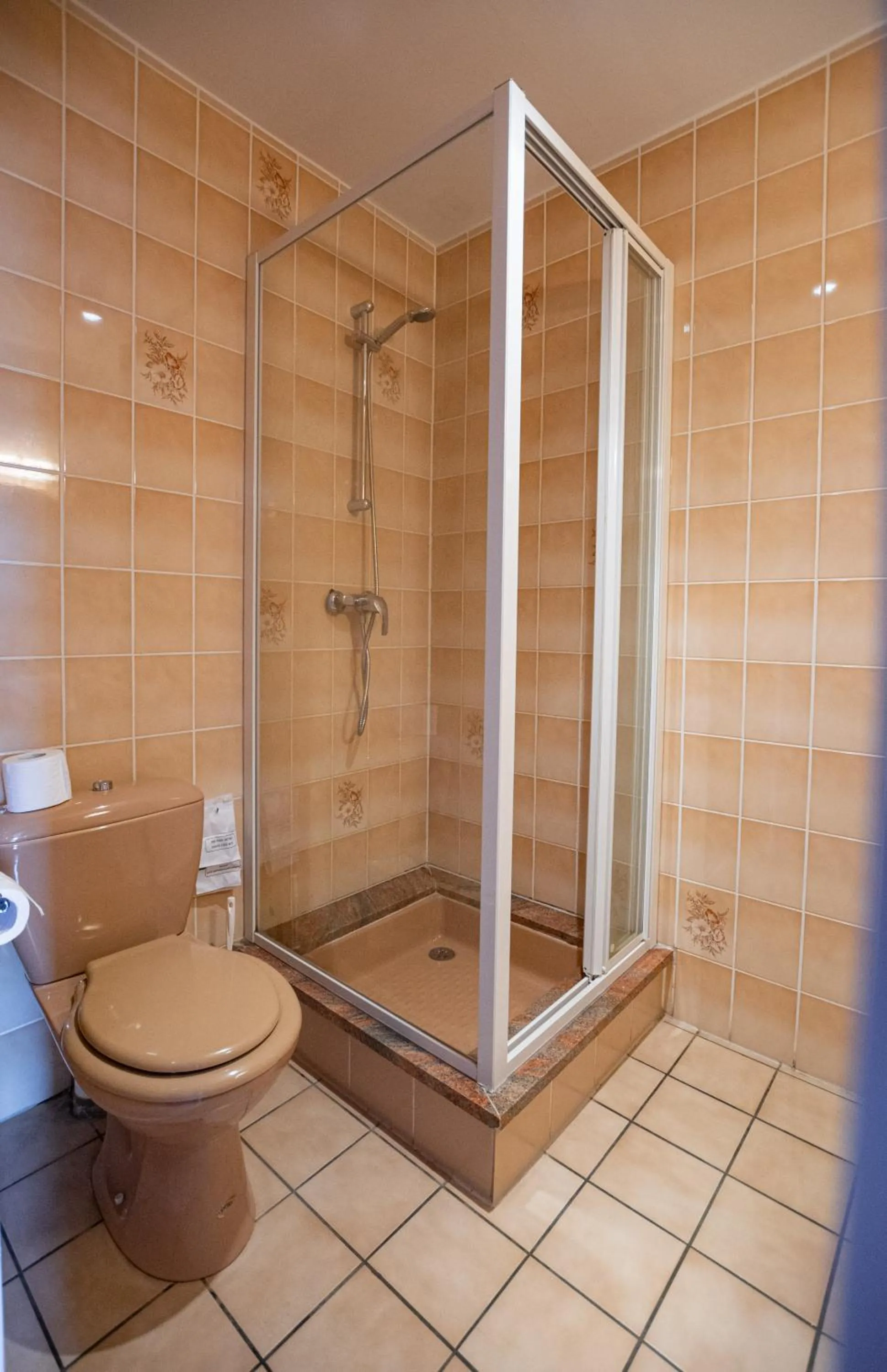 Shower in Contact Hotel Du Ladhof