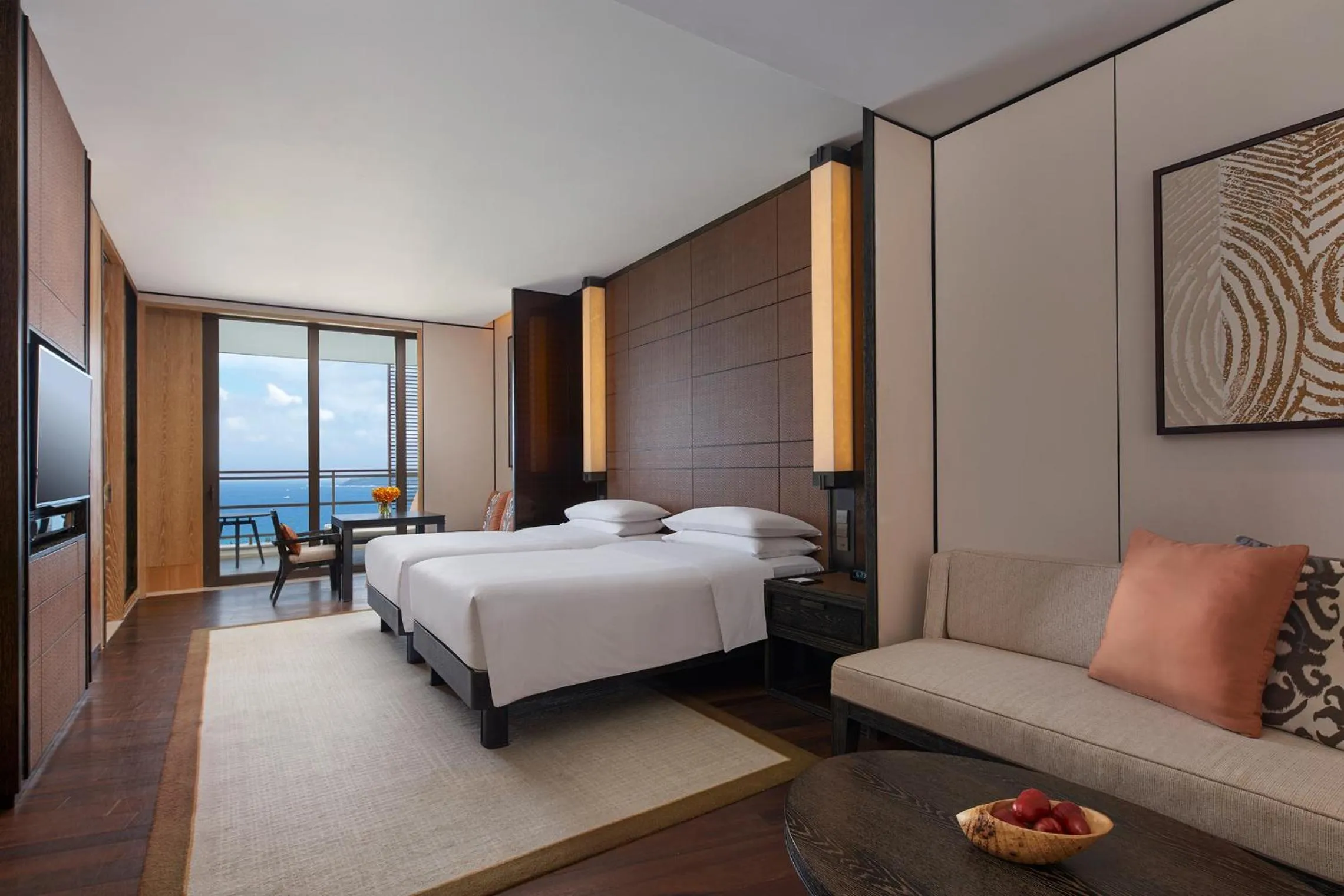Bed in Grand Hyatt Sanya Haitang Bay Resort and Spa