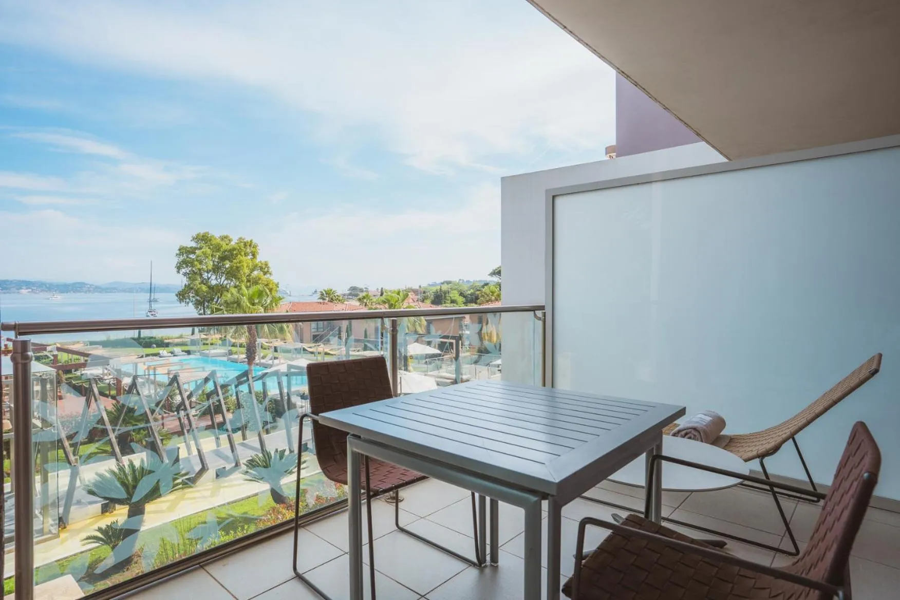 View (from property/room) in Kube Saint-Tropez