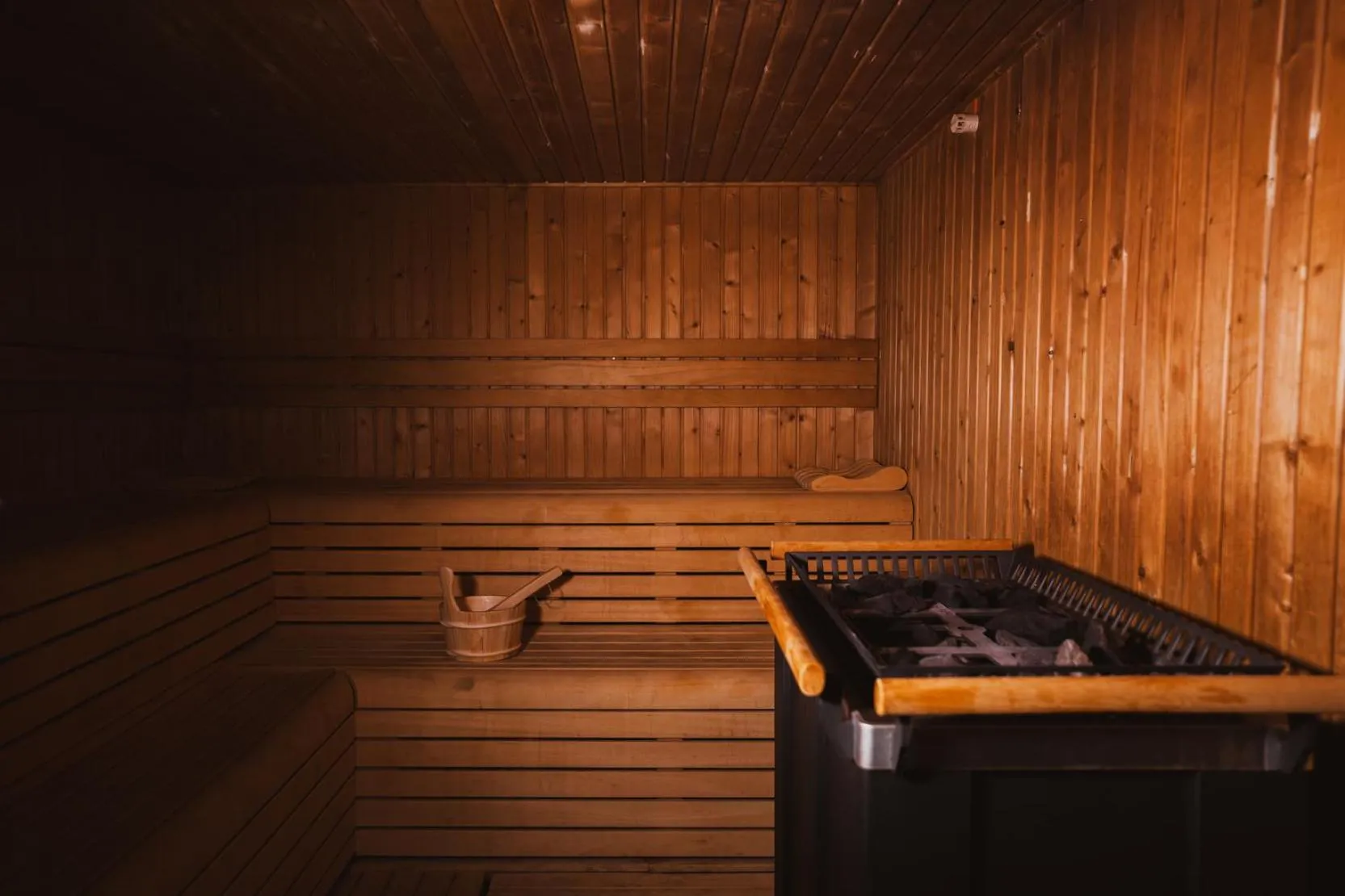 Sauna in Kube Saint-Tropez