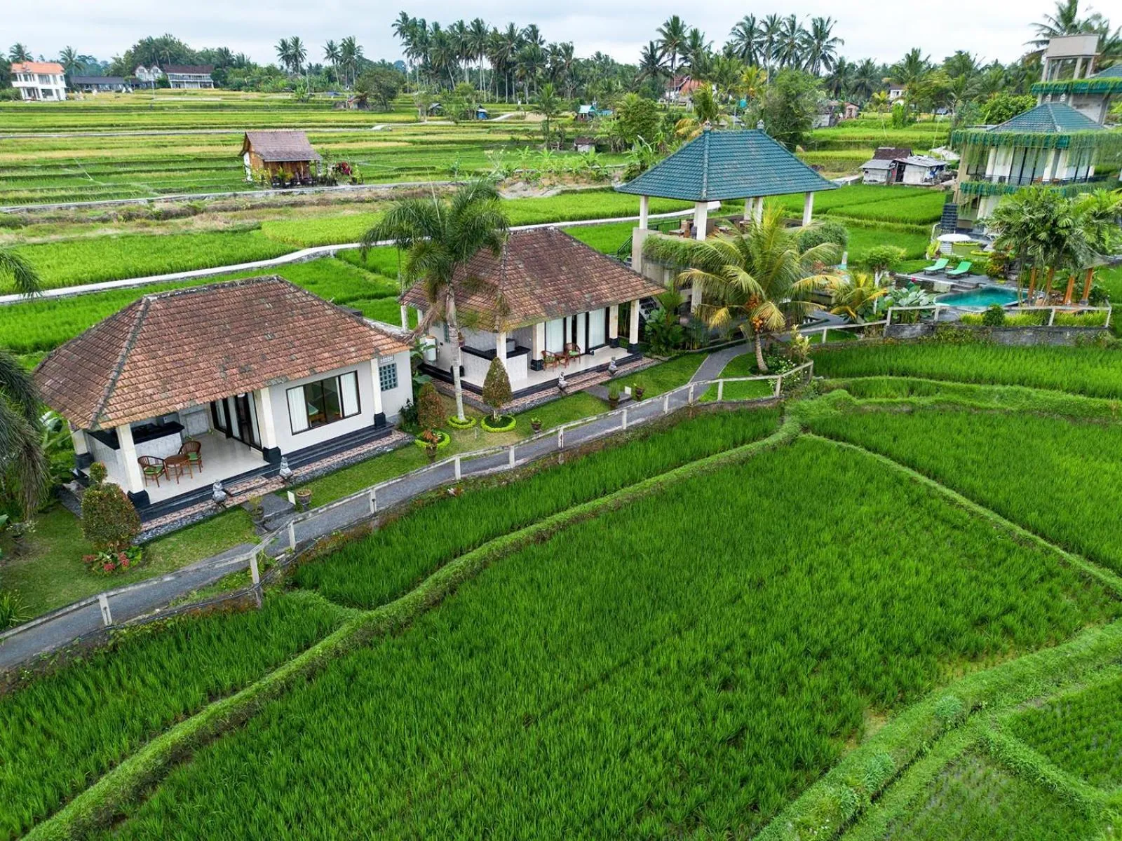 Property building in Cahaya Ubud Villa