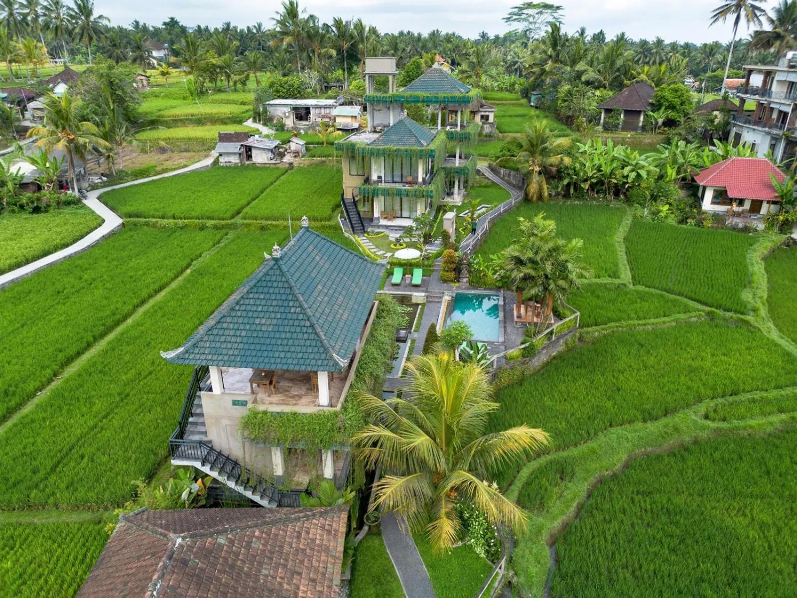 Property building in Cahaya Ubud Villa