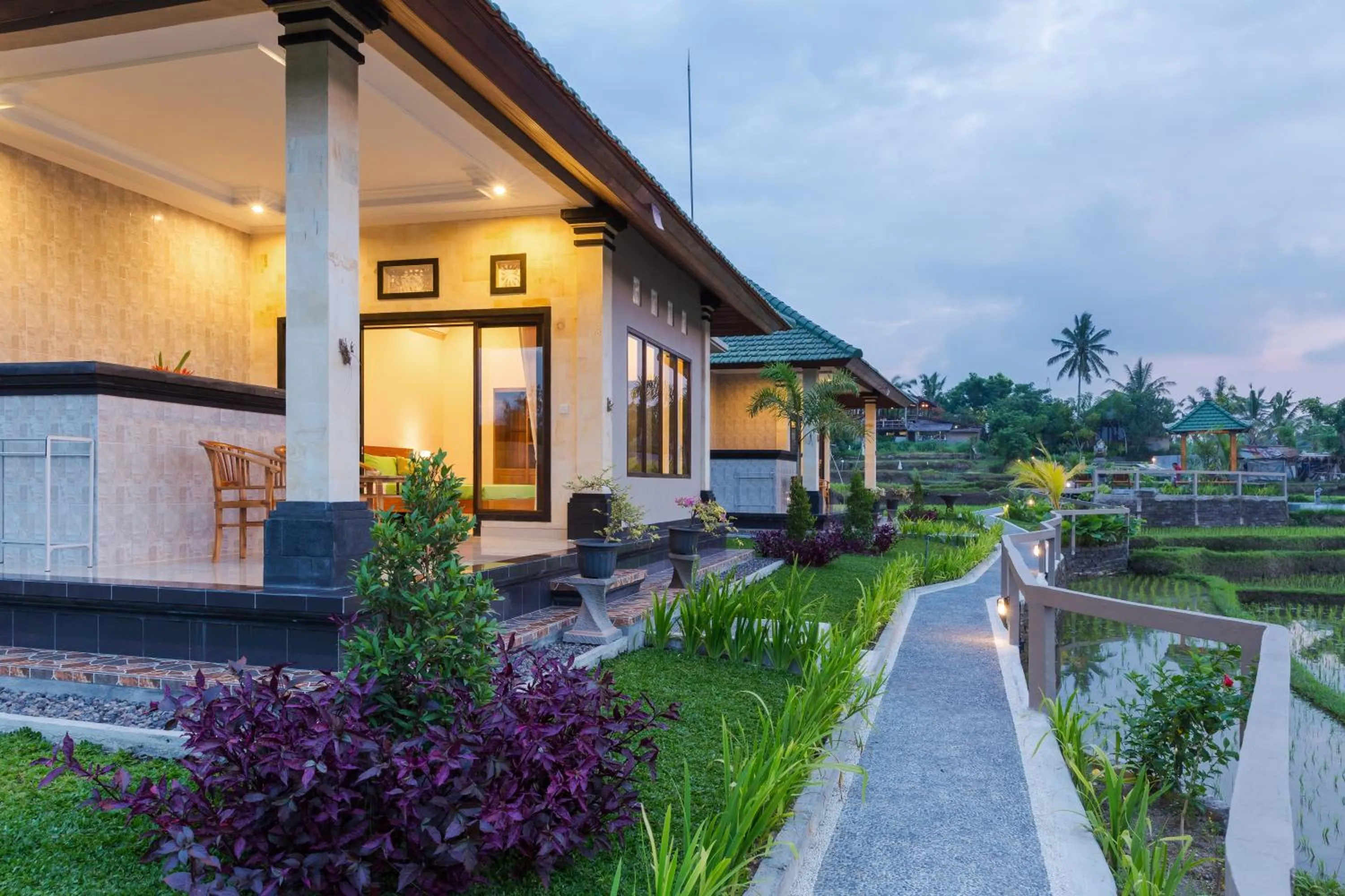Property building in Cahaya Ubud Villa