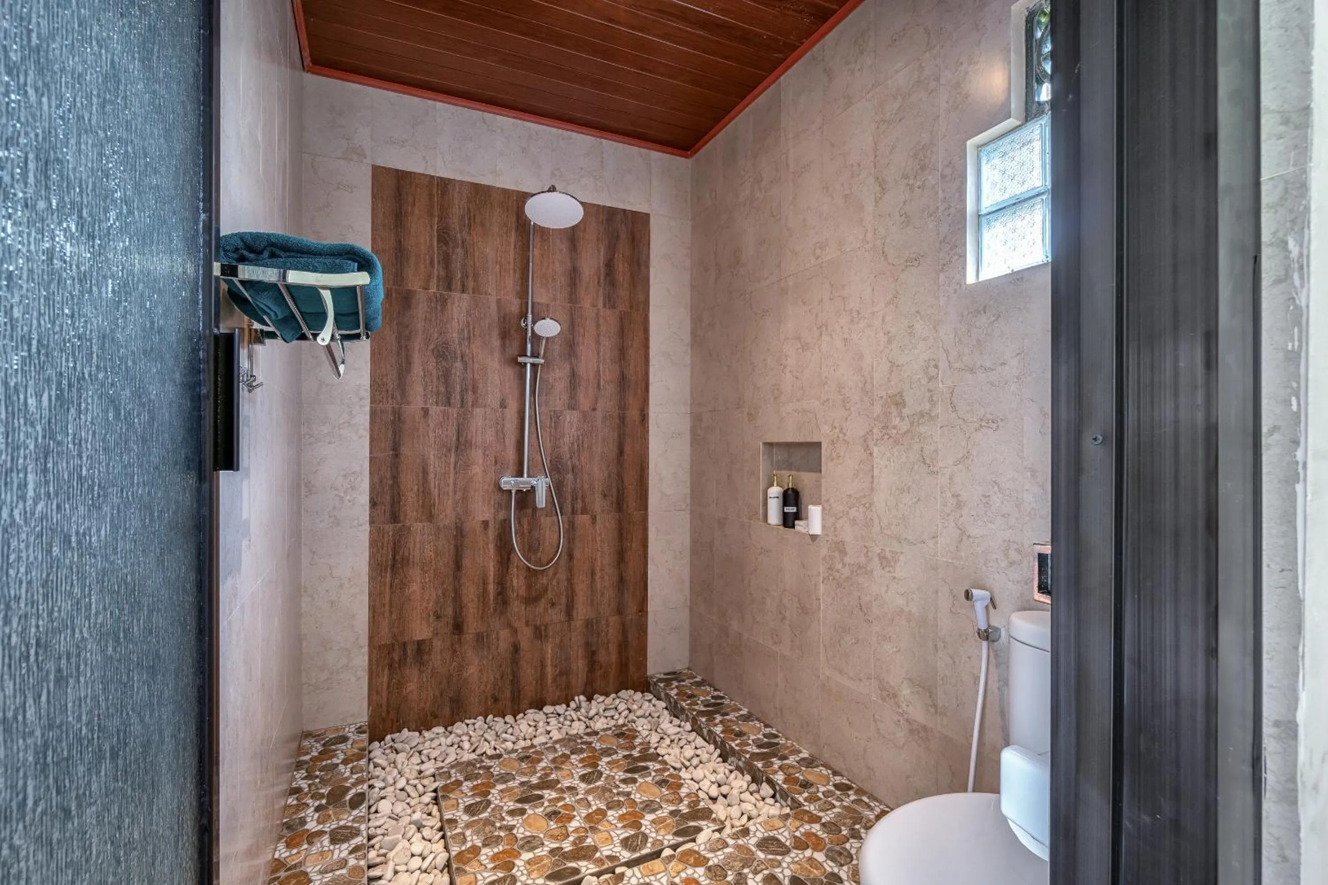 Shower in Cahaya Ubud Villa