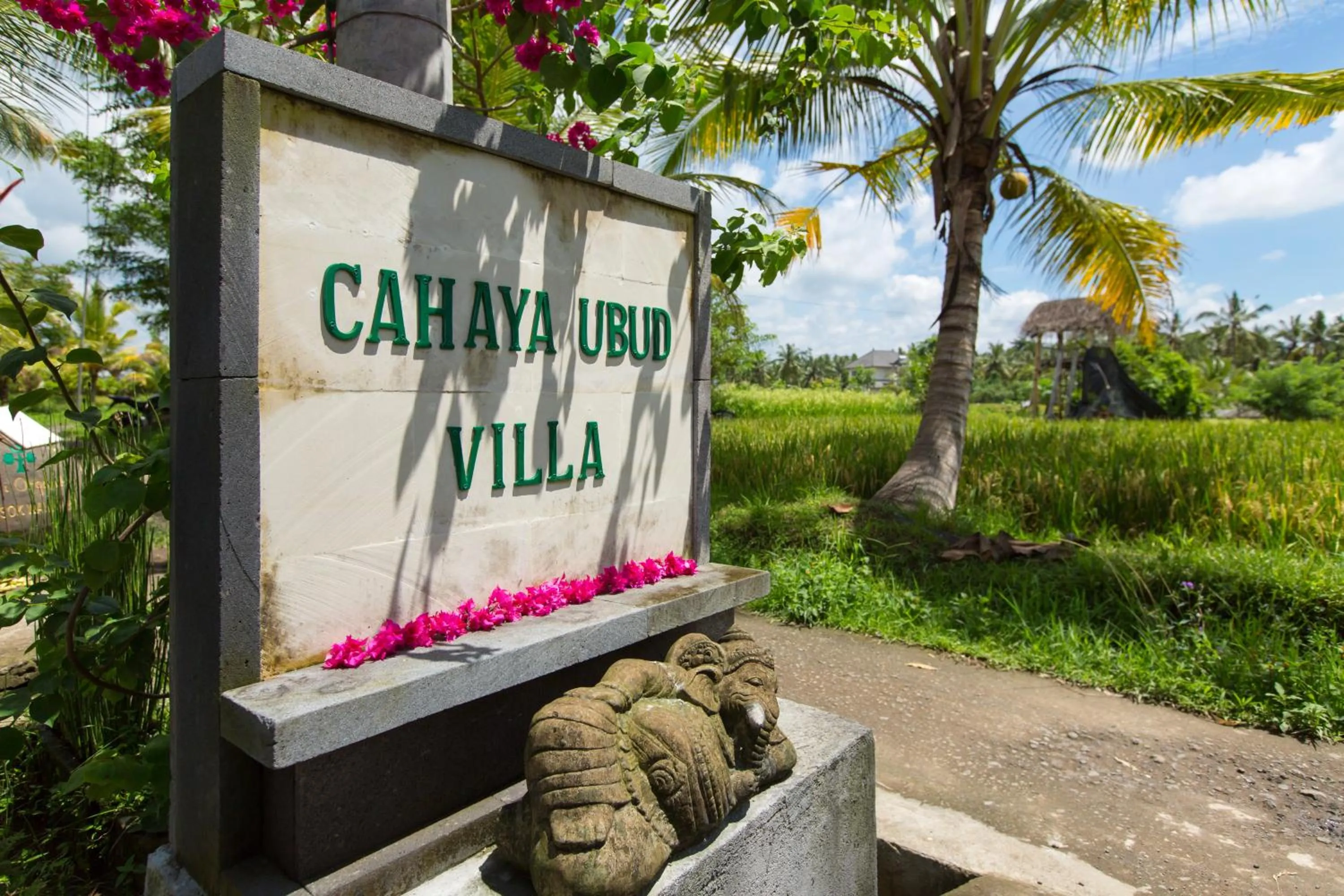 Property building in Cahaya Ubud Villa