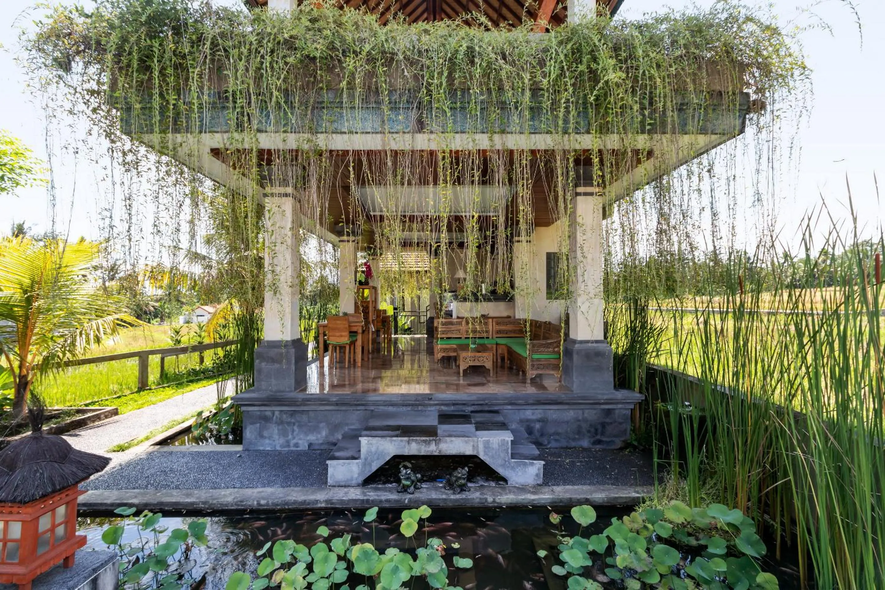 Property building in Cahaya Ubud Villa