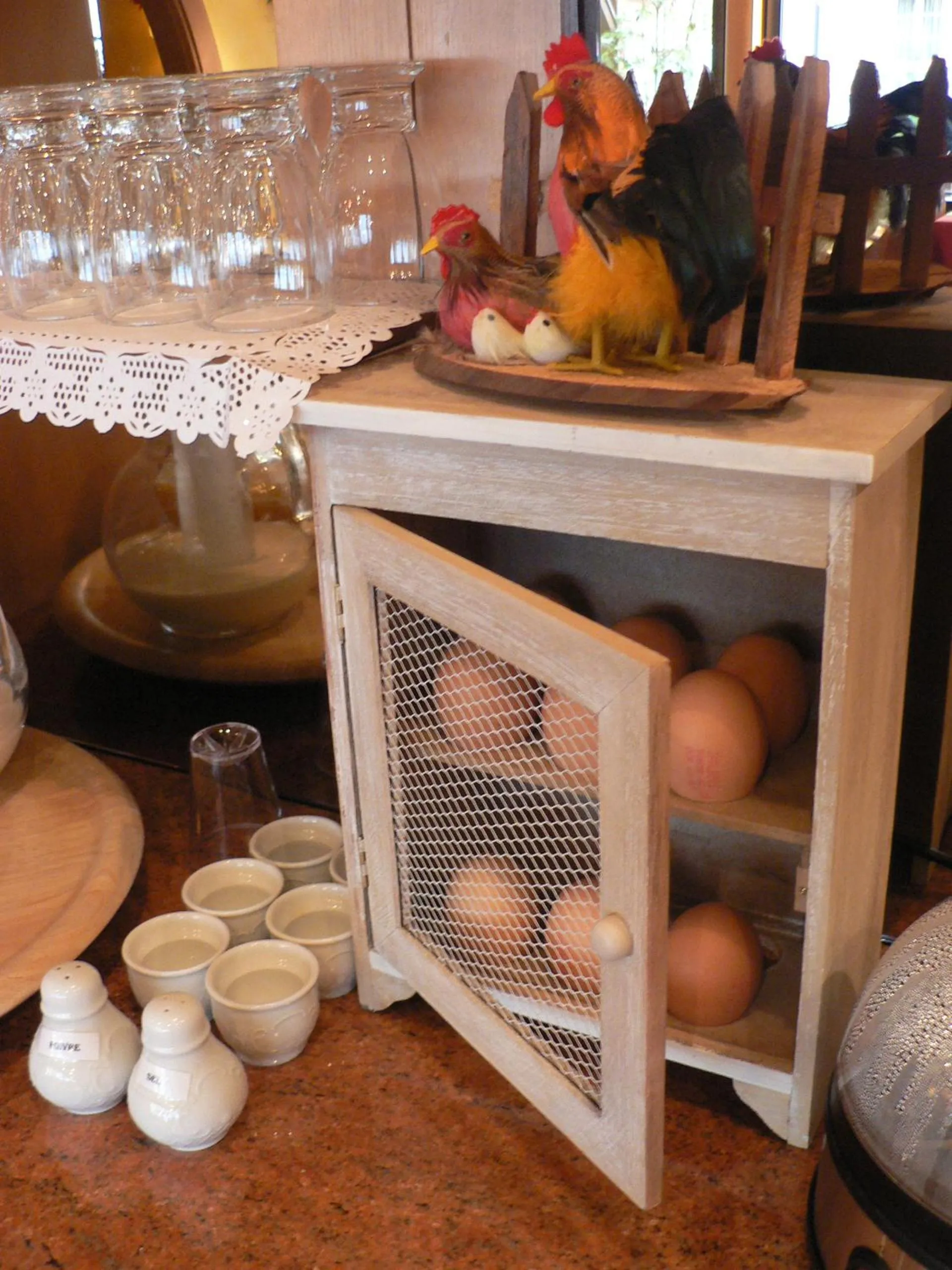 Buffet breakfast in Hôtel Le Mittelwihr