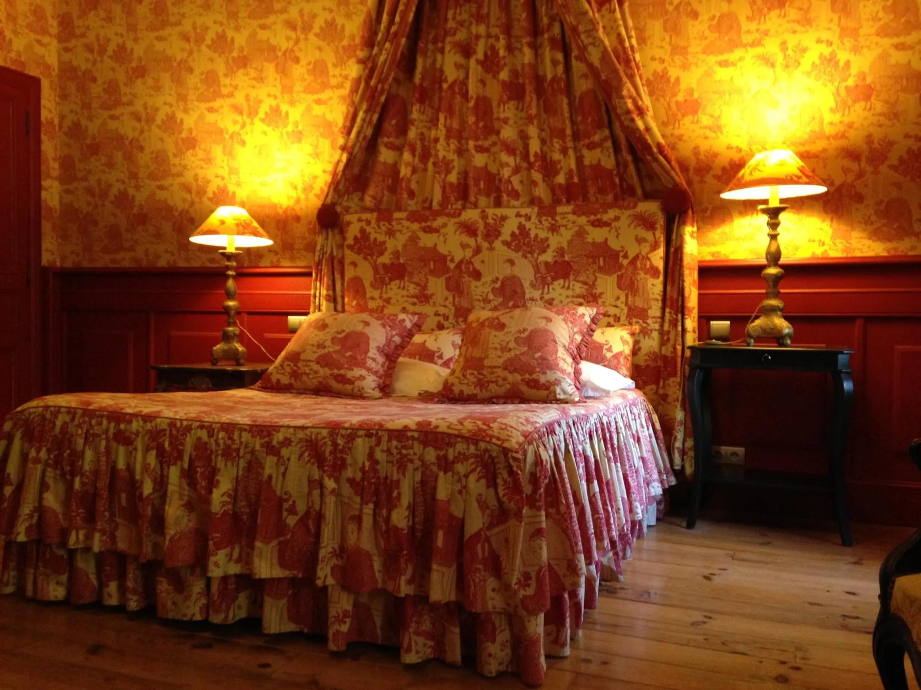 Bed in Demeure Saint Louis Historic manor, City 700m, free parking,A C,Clim,WIFI, city view, Garden