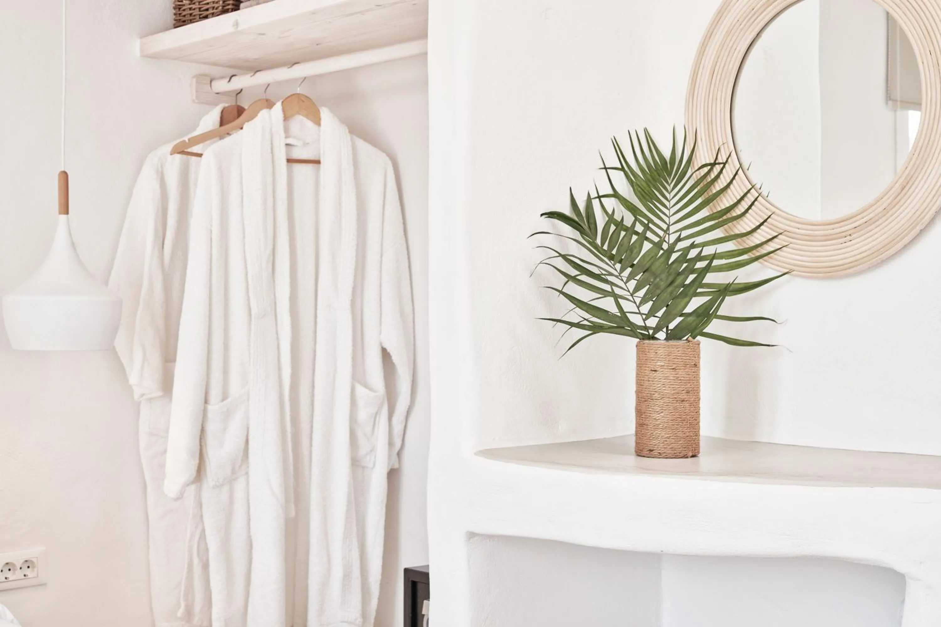 Bedroom in Naxian Utopia | Luxury Villas & Suites