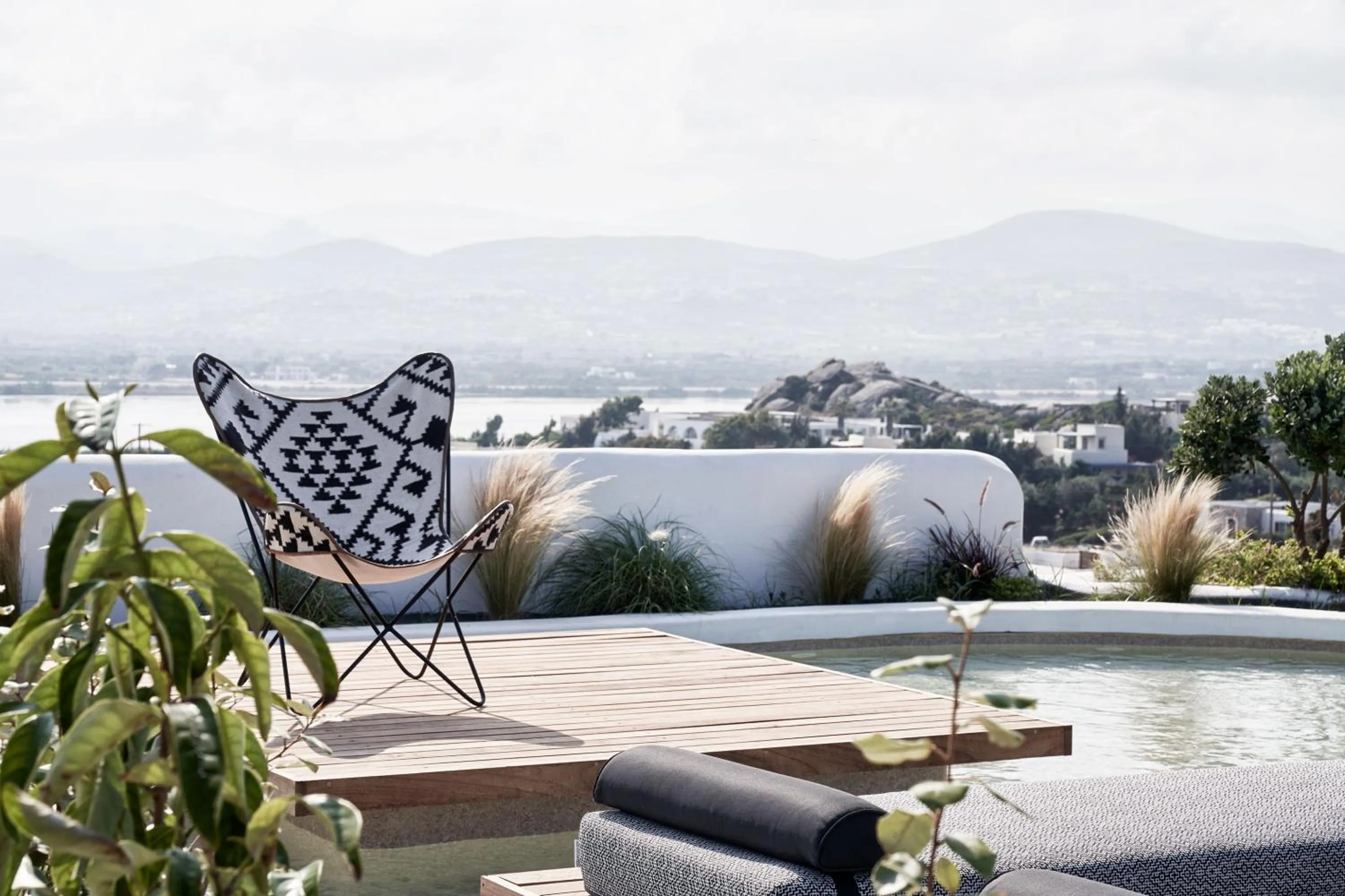 Lake view in Naxian Utopia | Luxury Villas & Suites