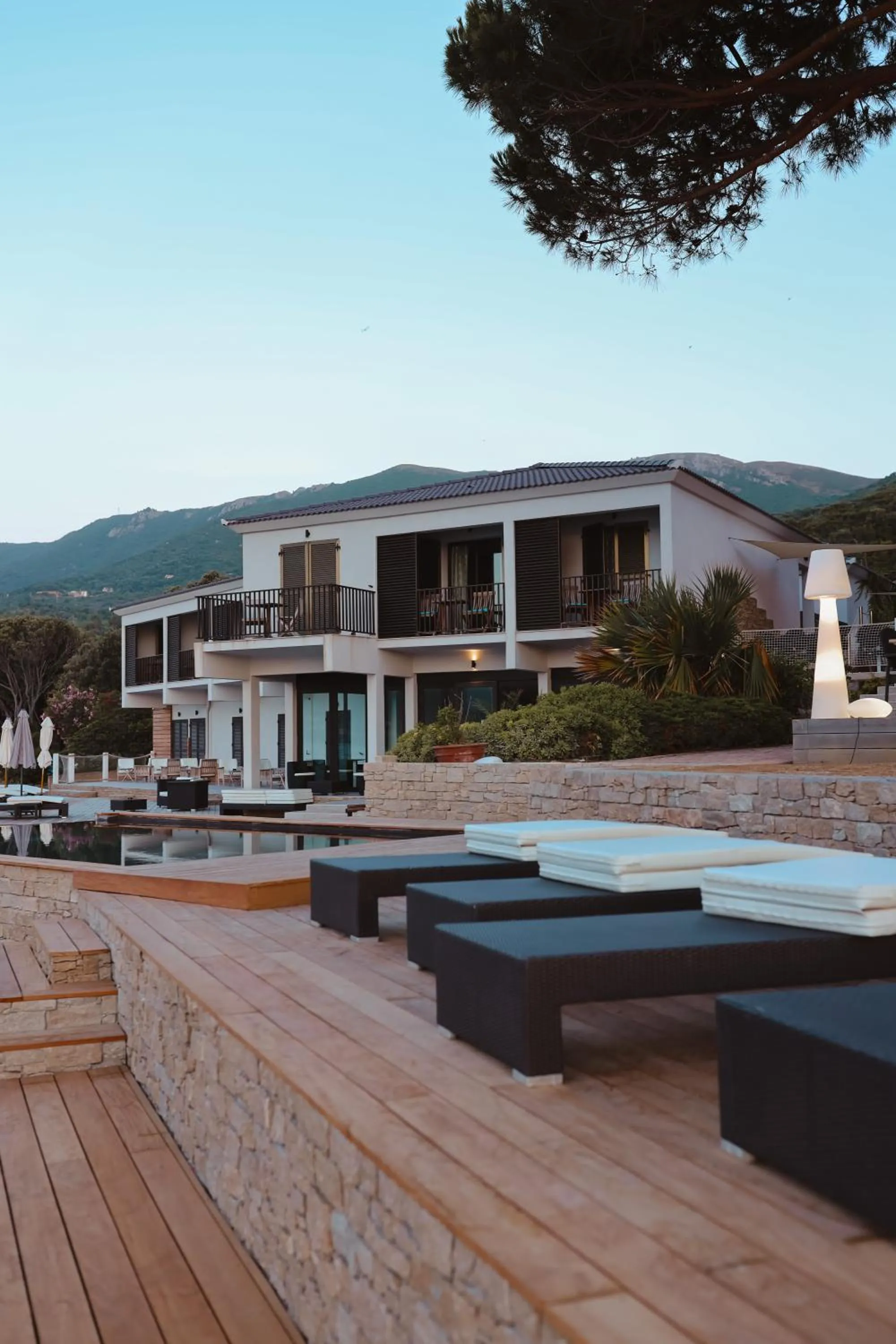 Property building in Hôtel Castel d'Orcino