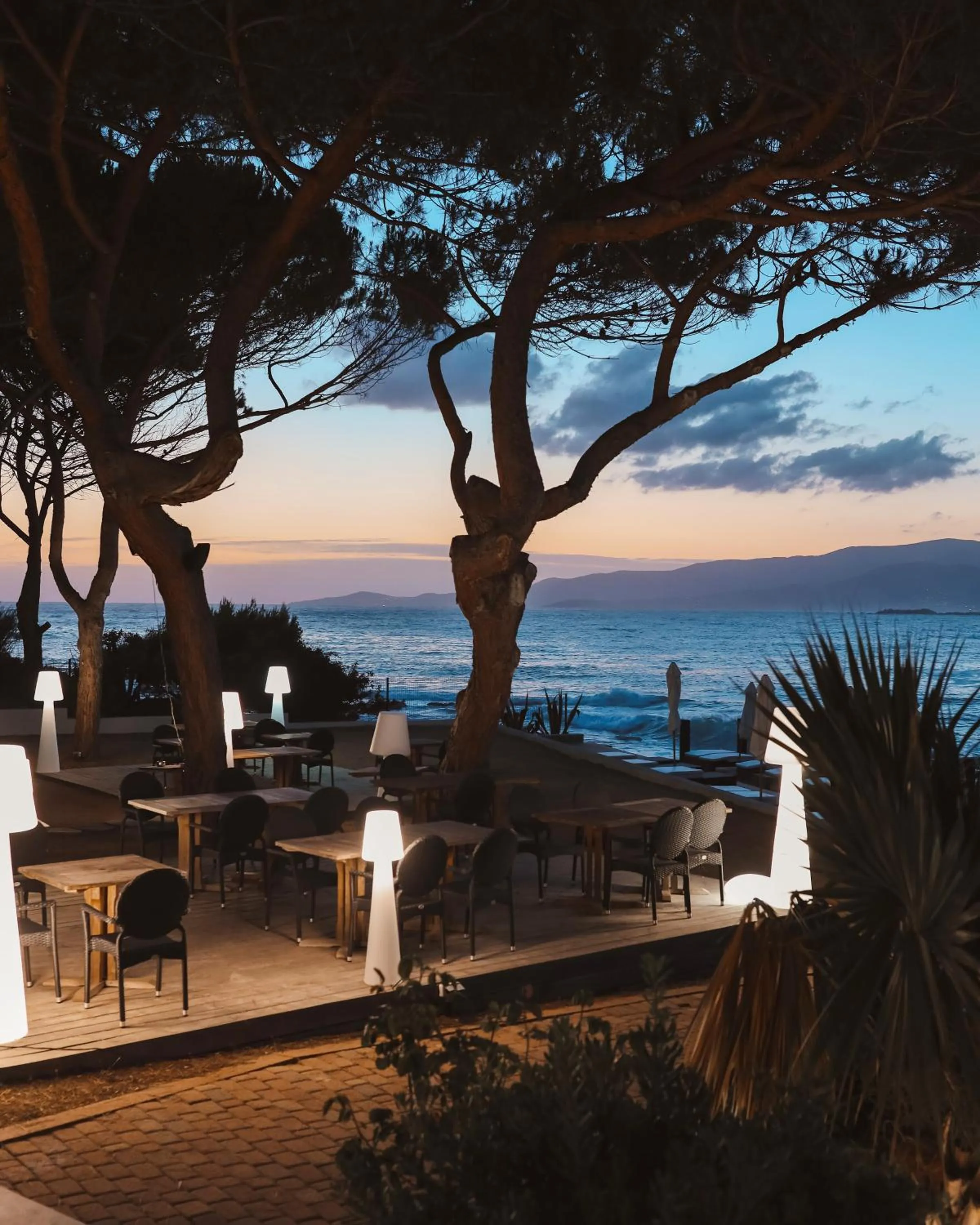 Night in Hôtel Castel d'Orcino