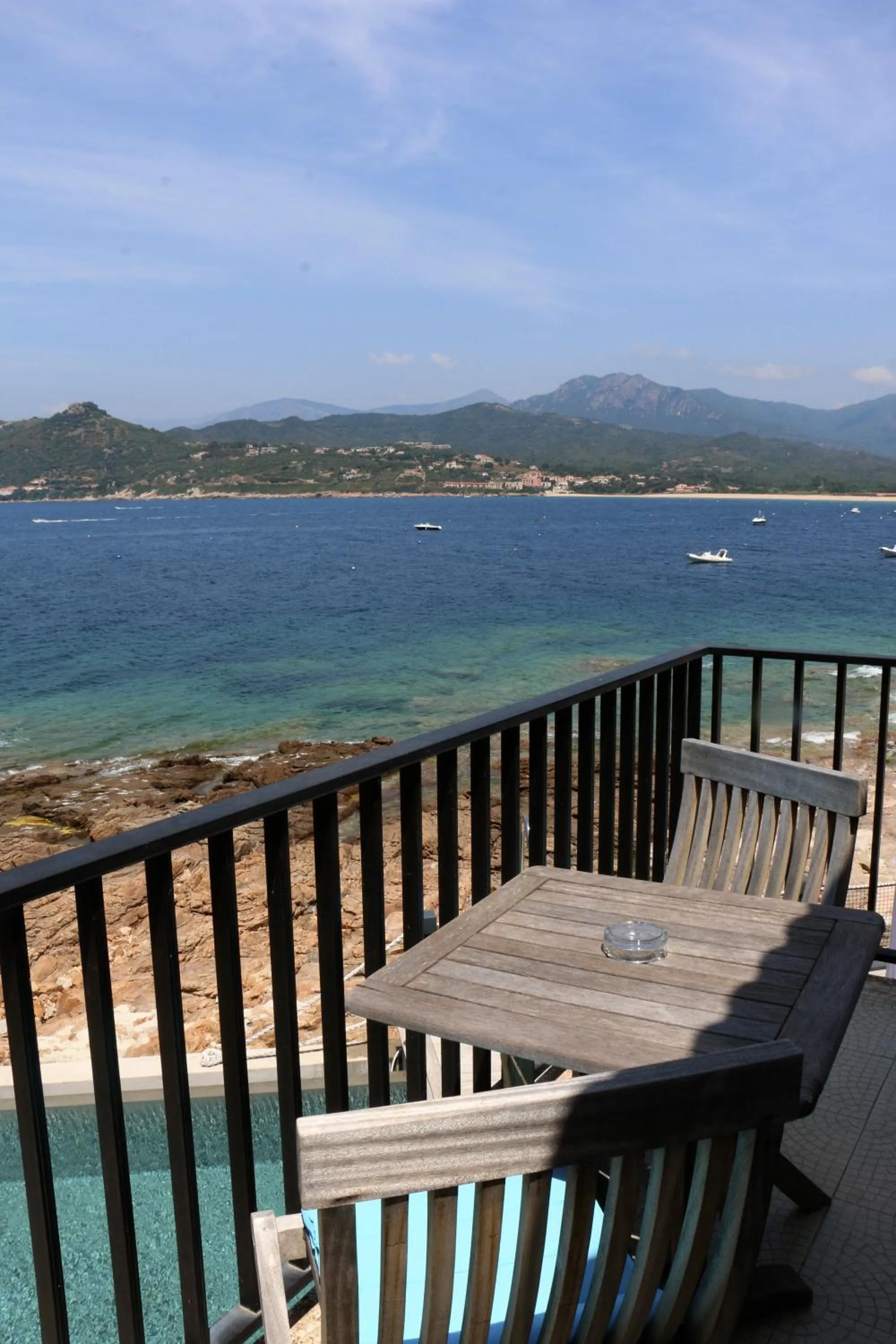 View (from property/room) in Hôtel Castel d'Orcino