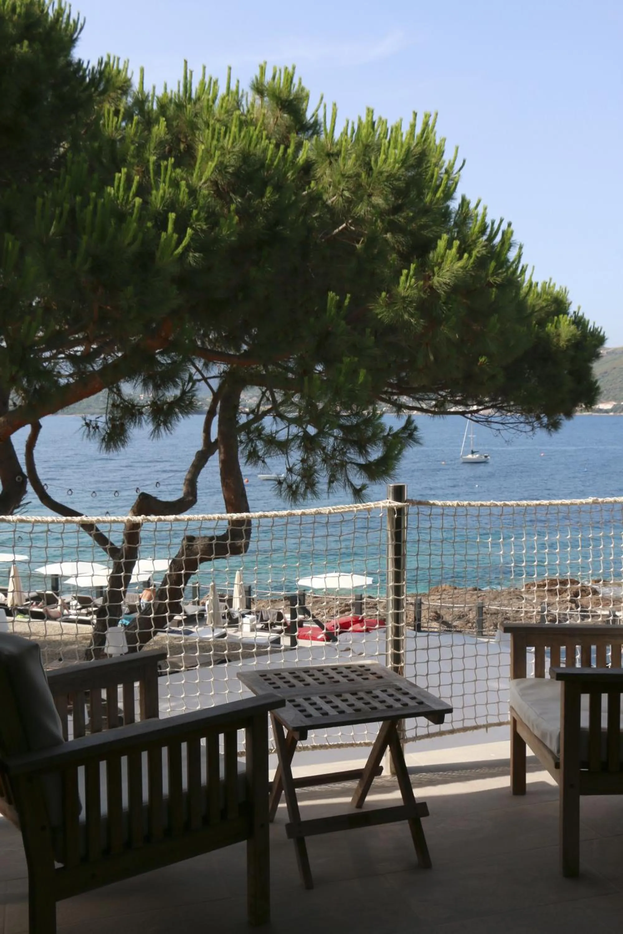 Balcony/Terrace in Hôtel Castel d'Orcino