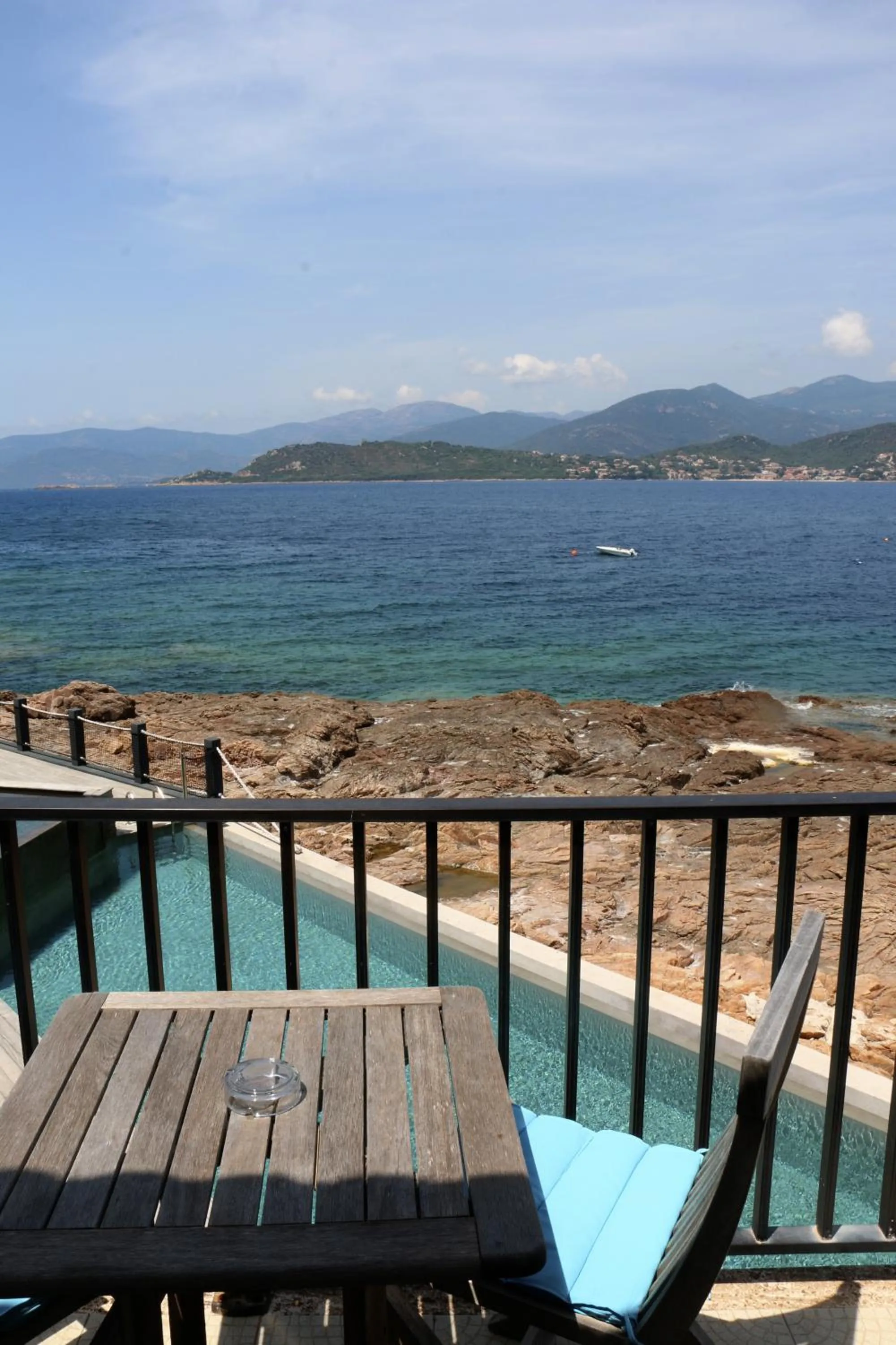 View (from property/room) in Hôtel Castel d'Orcino