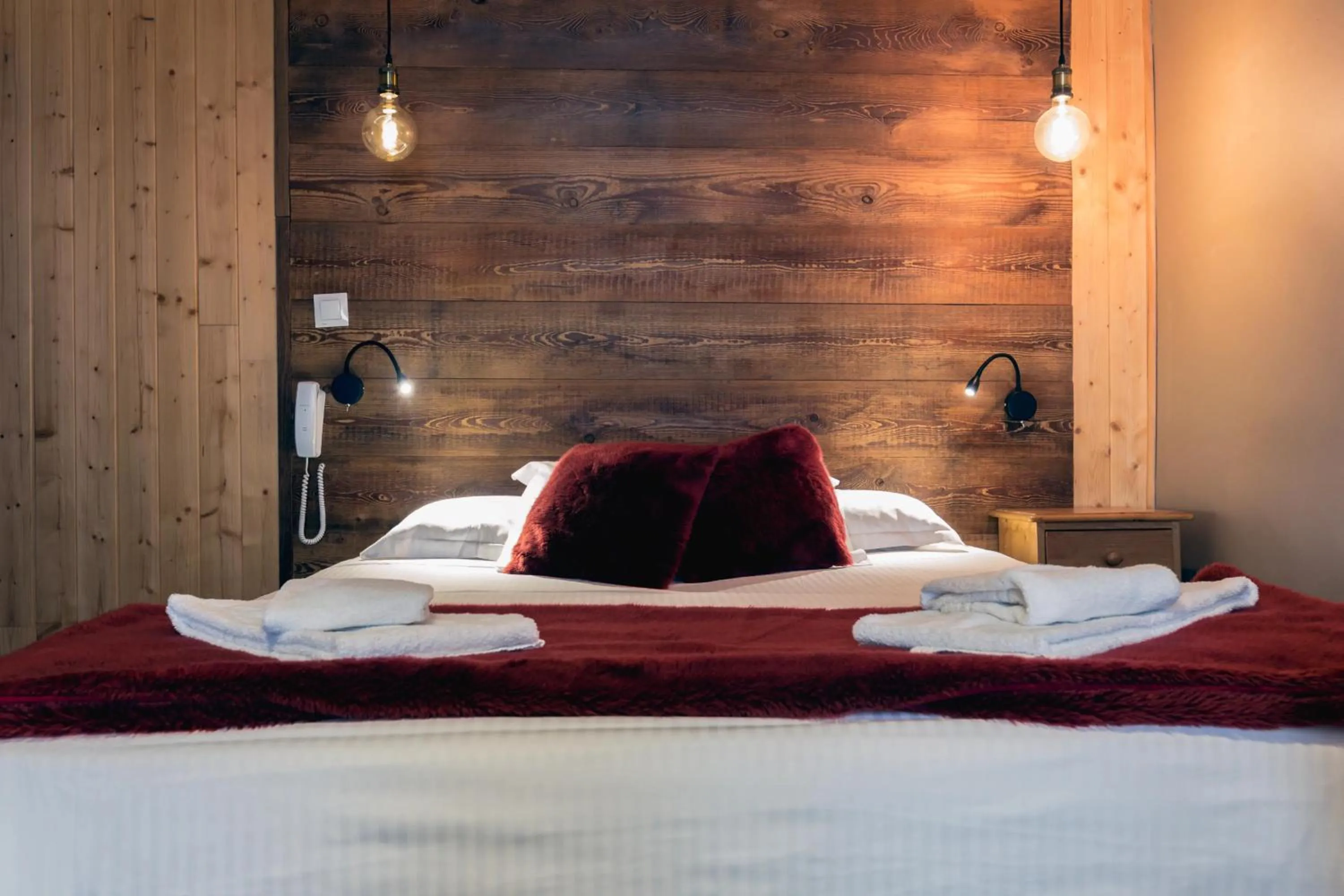 Bed in Auberge de la Paix