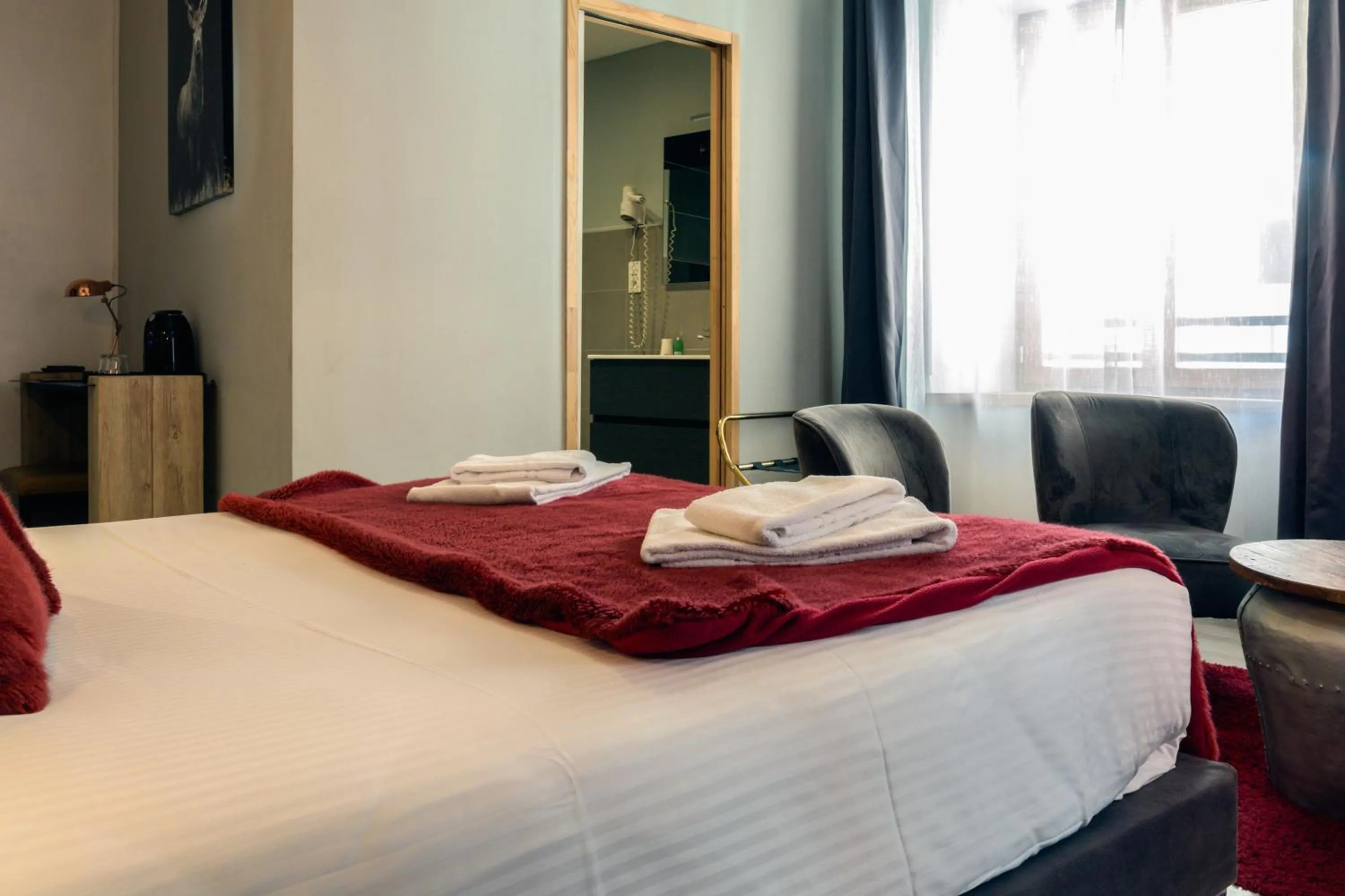 Bed in Auberge de la Paix