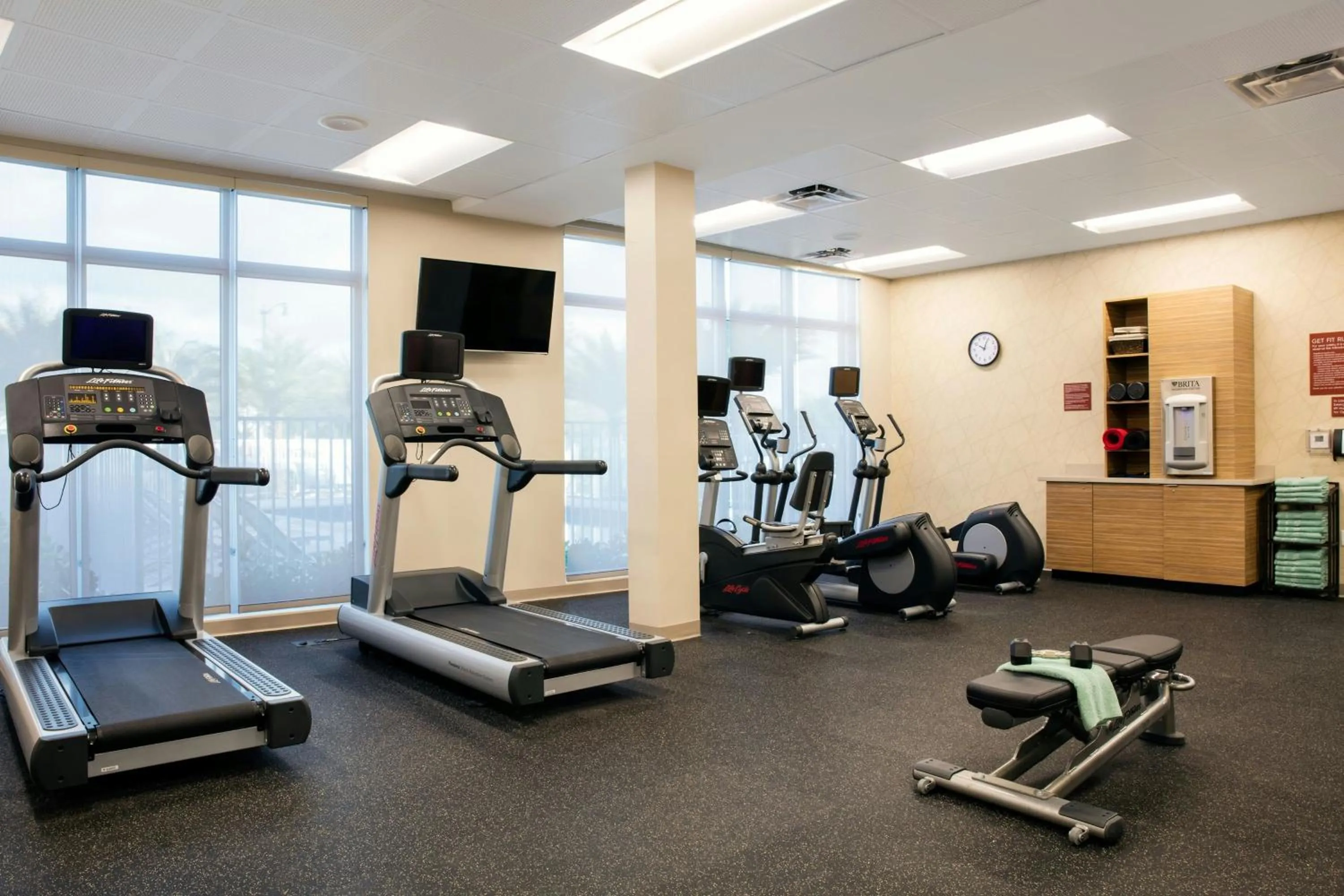 Fitness centre/facilities in TownePlace Suites by Marriott Miami Homestead