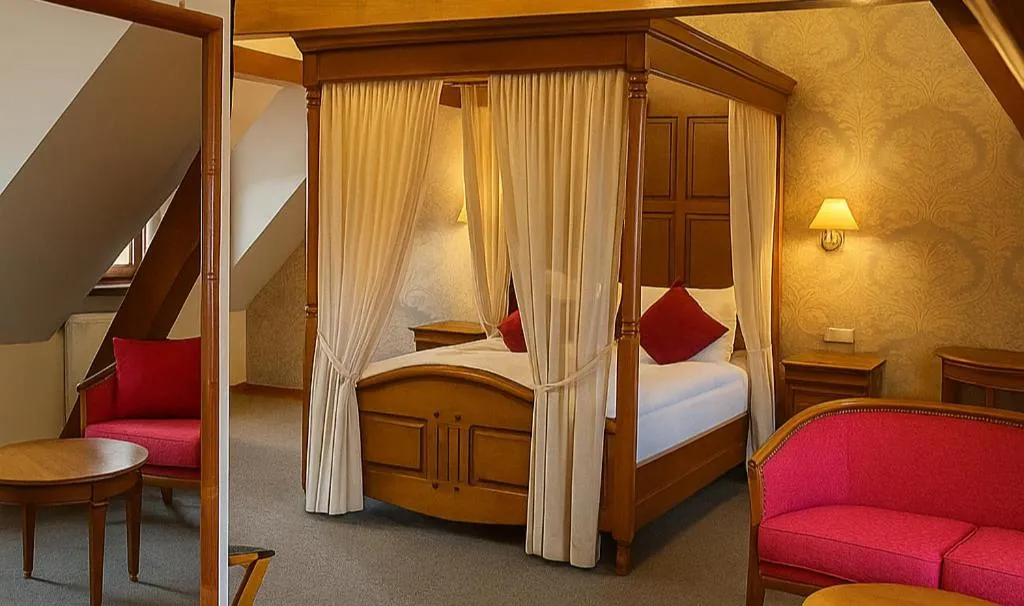 Bed in L'Abbaye d'Alspach