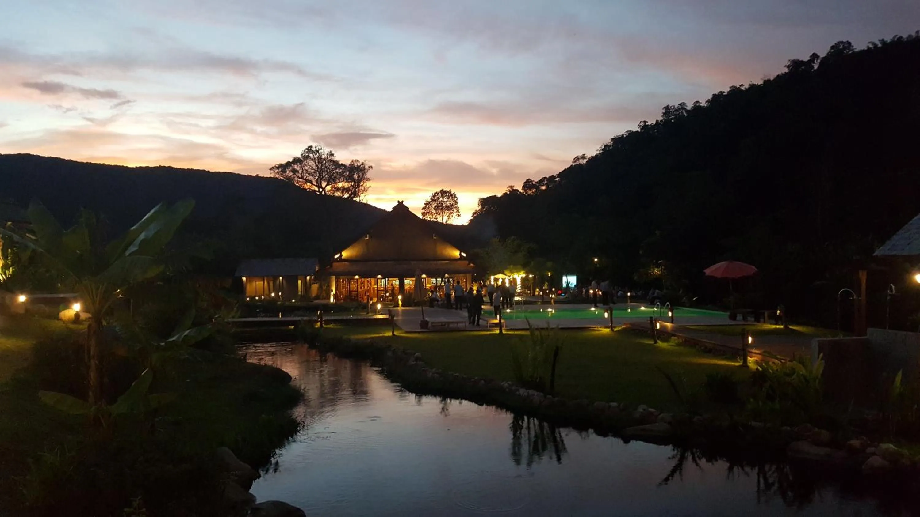Natural landscape in Namkat Yorla Pa Resort